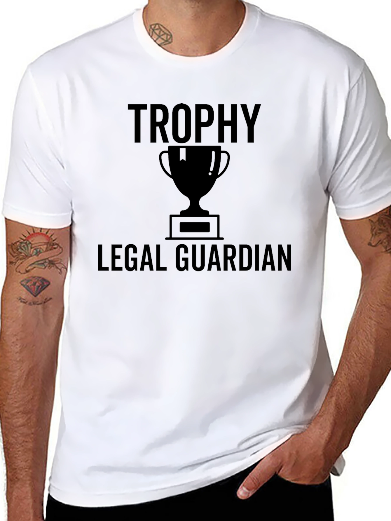 Trophy Legal Guardian Black T-Shirt