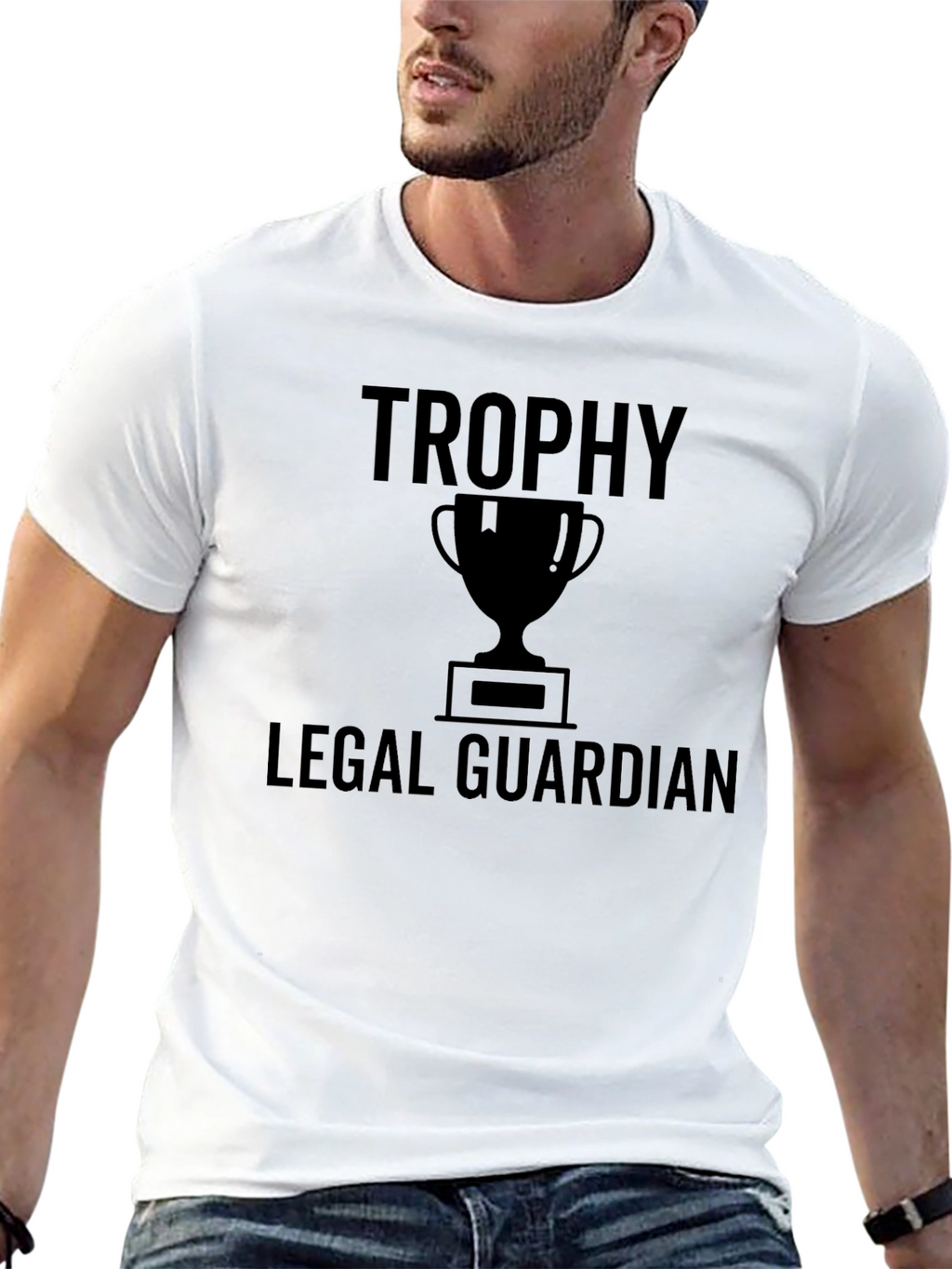Trophy Legal Guardian Black T-Shirt