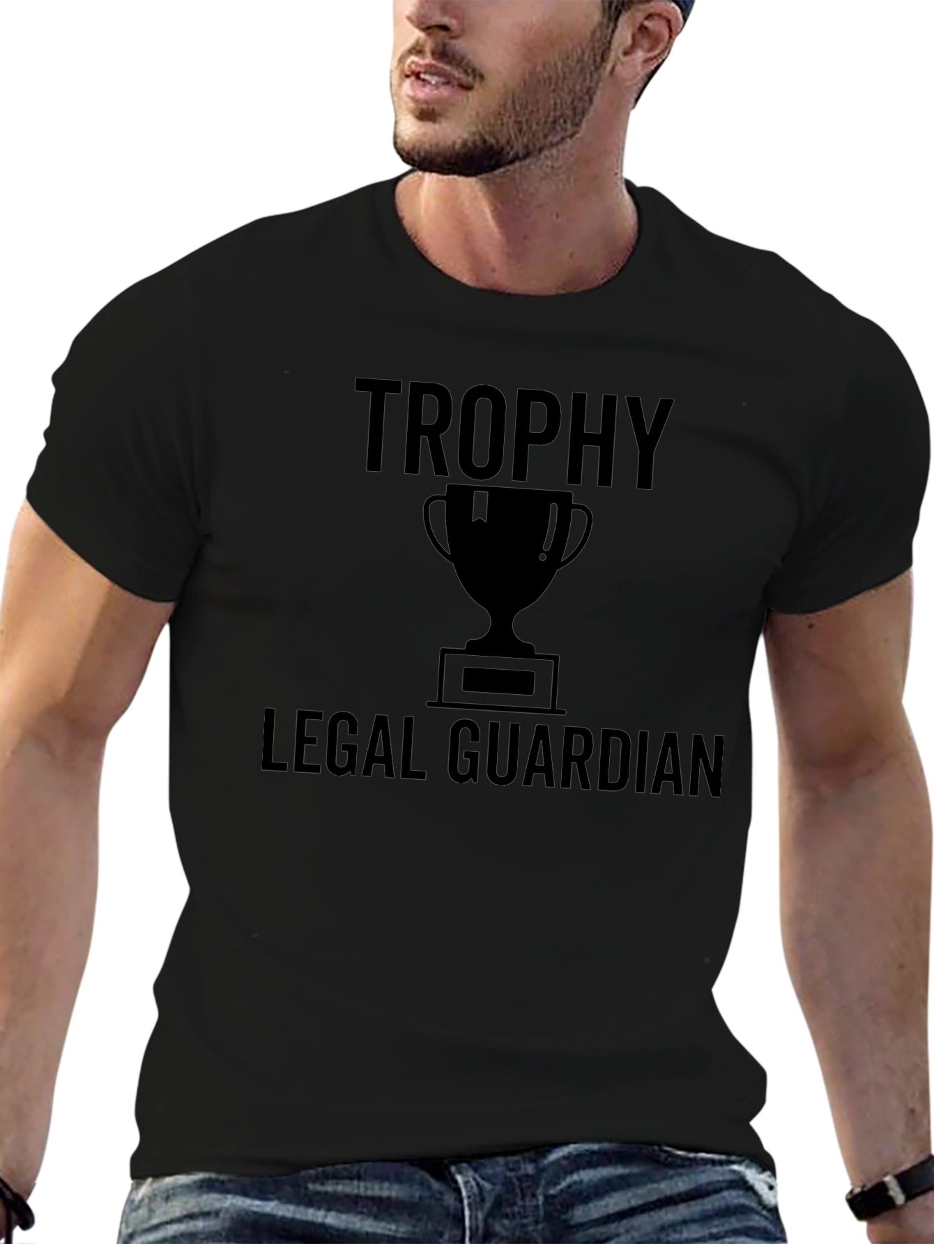 Trophy Legal Guardian Black T-Shirt