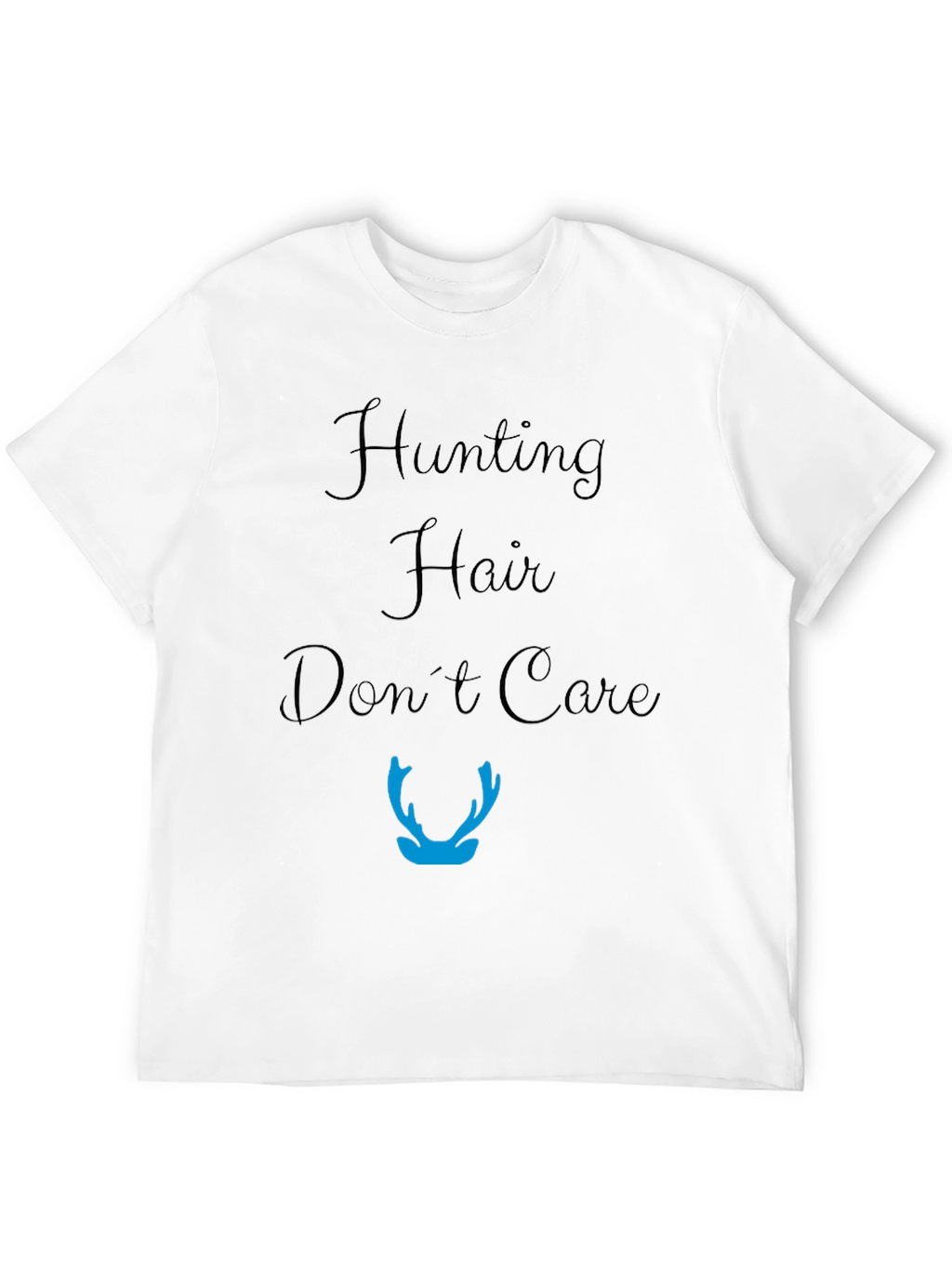 Hunting Hair Dont Care Graphic Tee