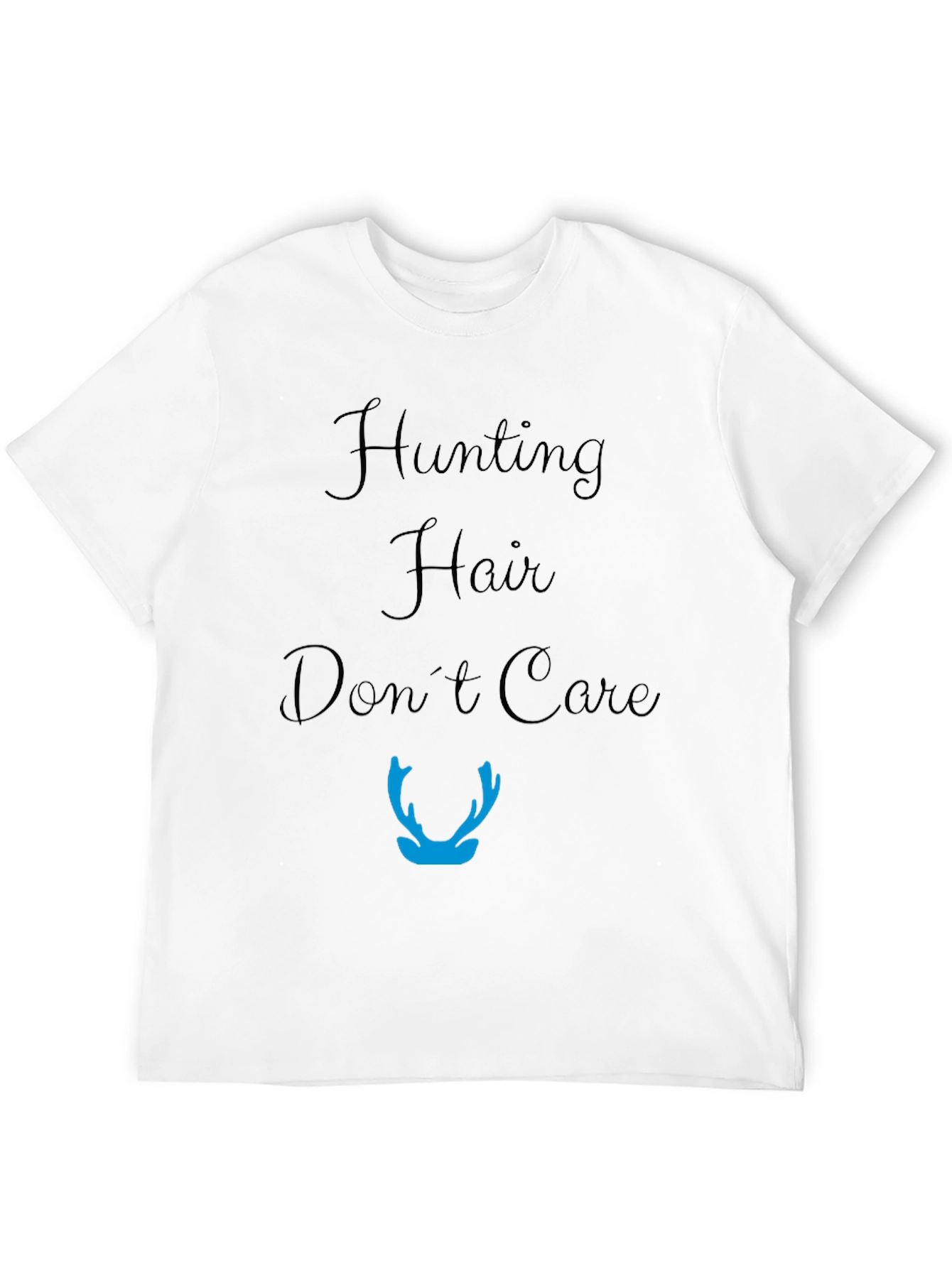 Hunting Hair Dont Care Graphic Tee
