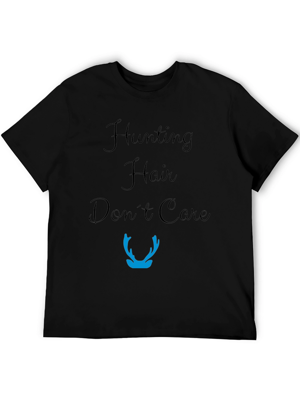 Hunting Hair Dont Care Graphic Tee