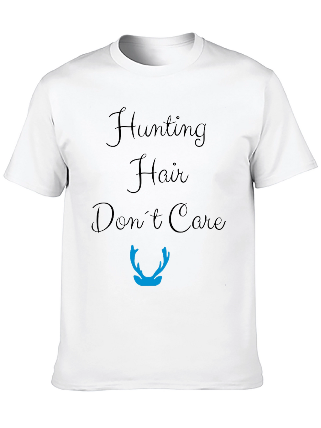 Hunting Hair Dont Care Graphic Tee