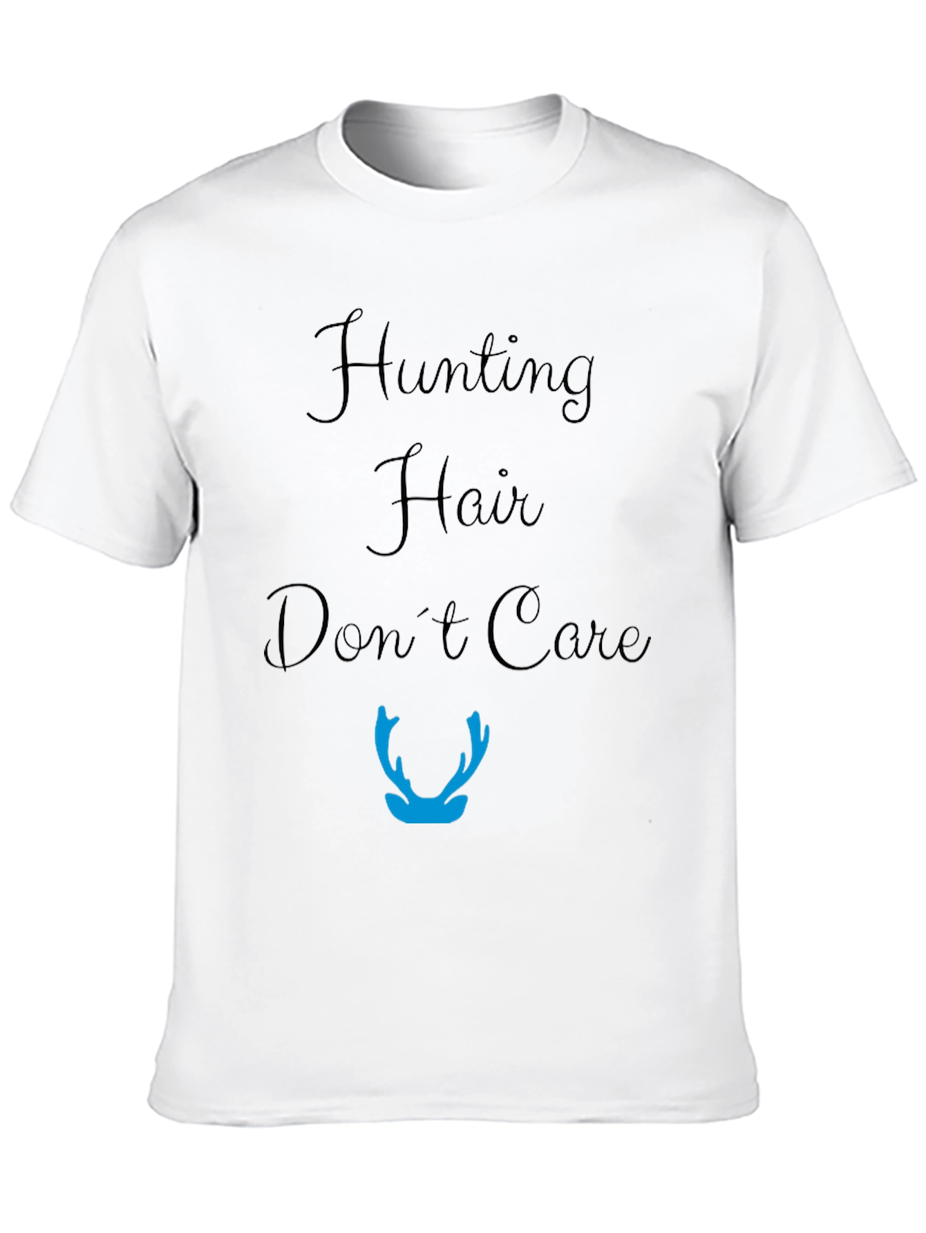 Hunting Hair Dont Care Graphic Tee