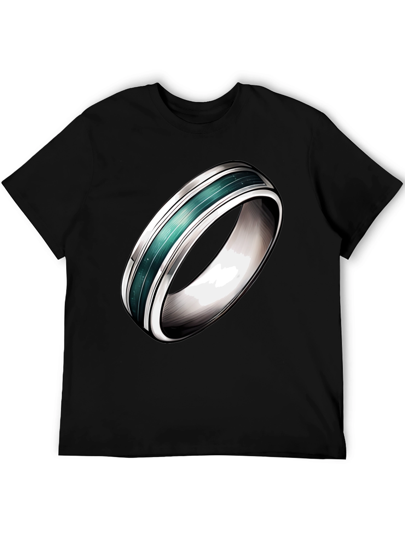 Ring Graphic Tee - Modern Unisex Design