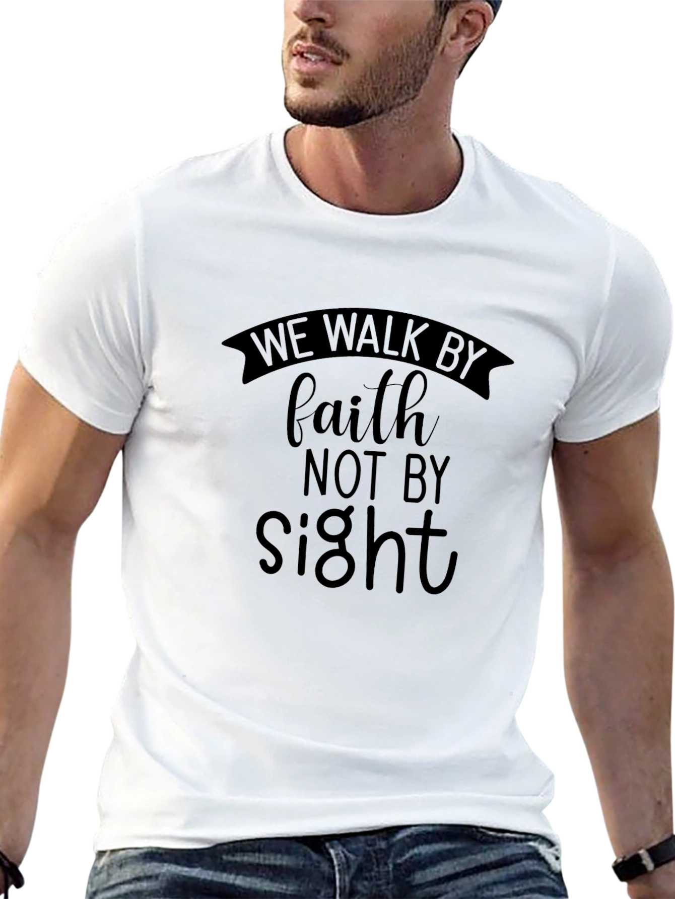 Faith Not Sight Black T-Shirt