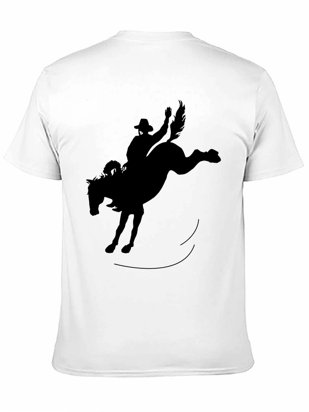 Black Rodeo Cowboy Graphic Tee