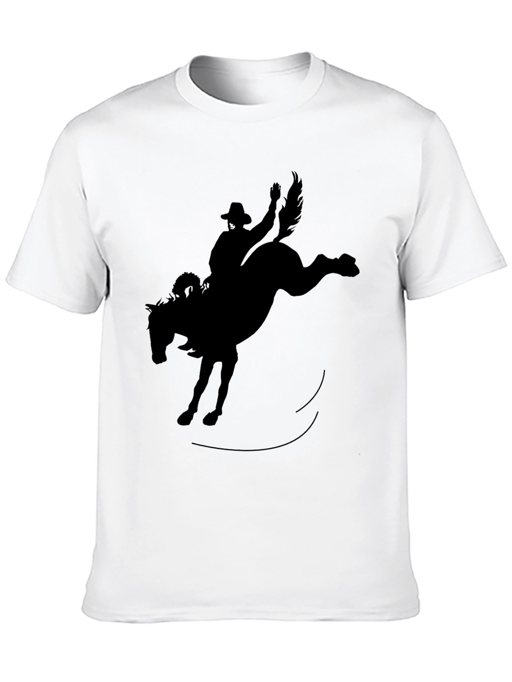Black Rodeo Cowboy Graphic Tee