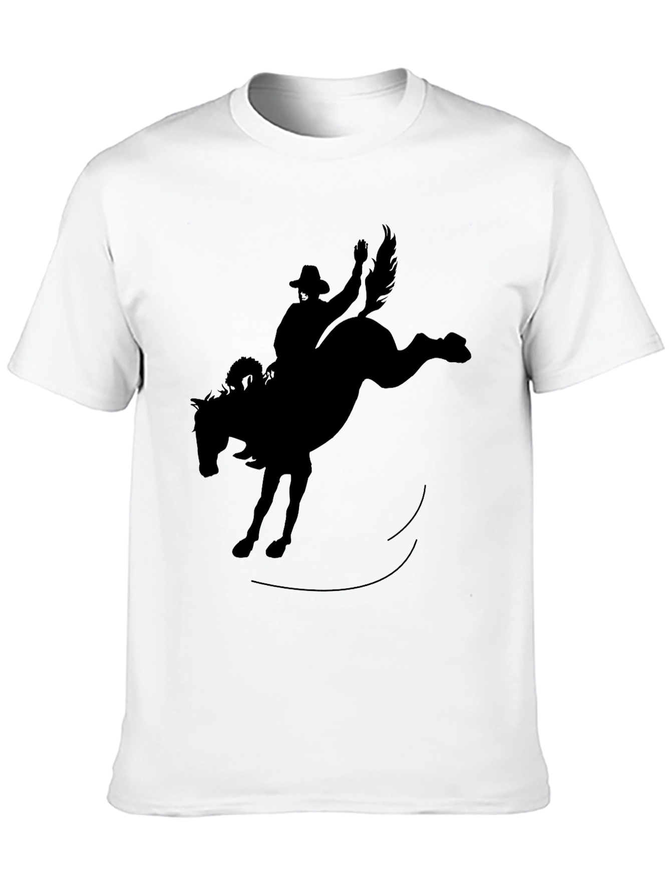 Black Rodeo Cowboy Graphic Tee