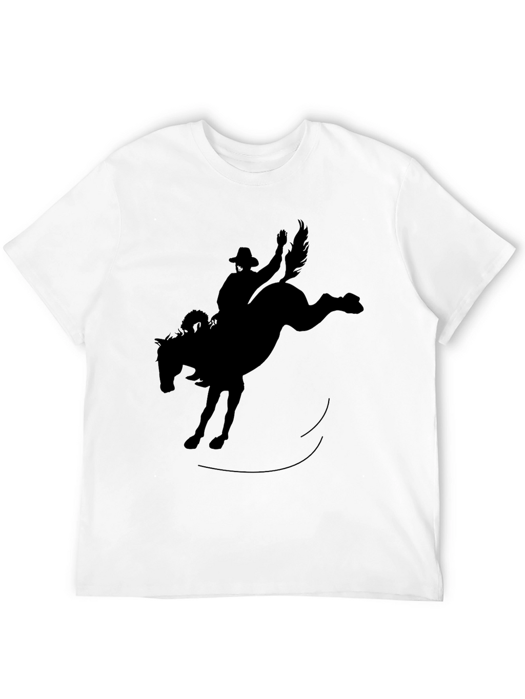 Black Rodeo Cowboy Graphic Tee