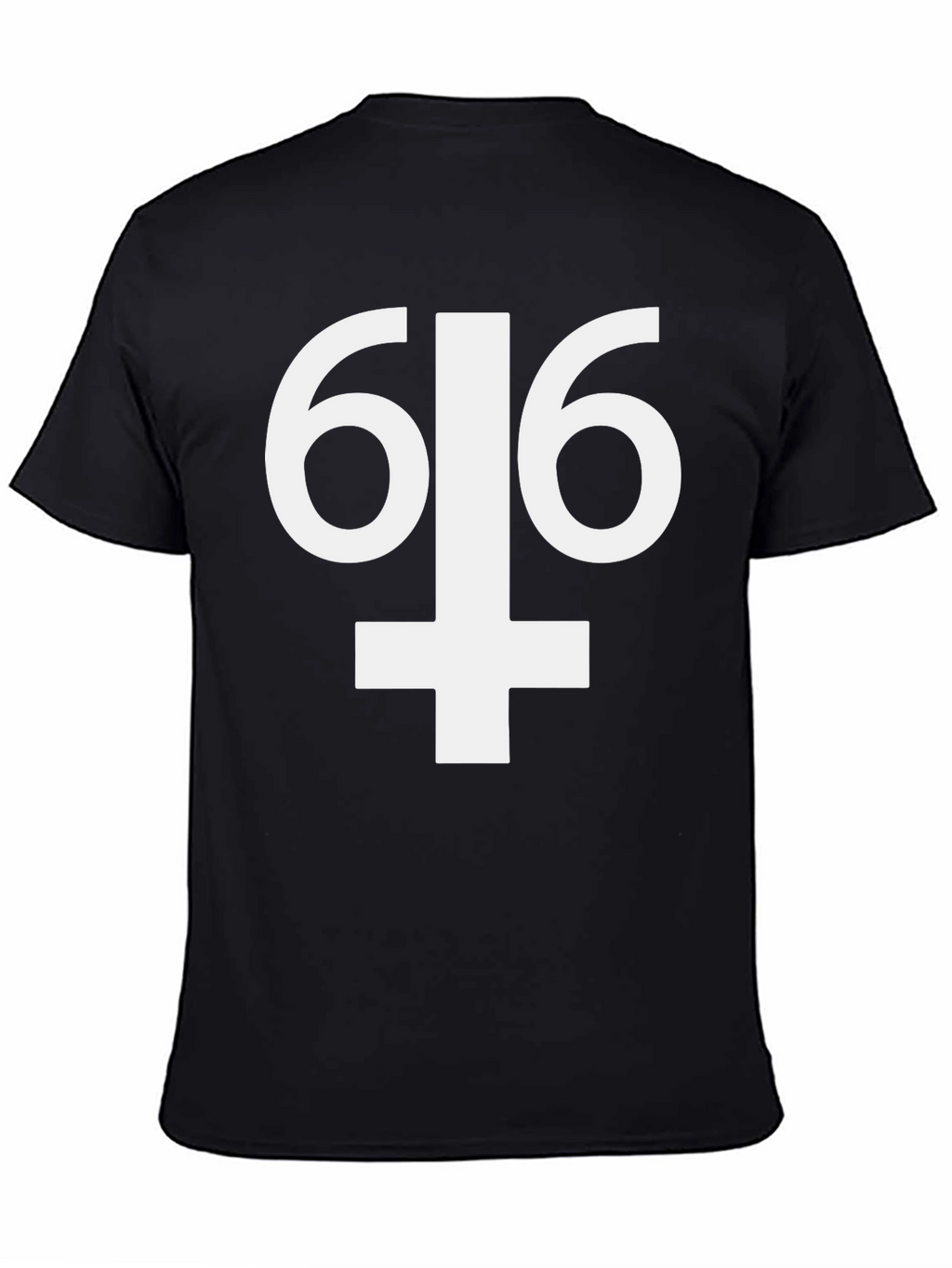 616 Upside Down Cross T-Shirt