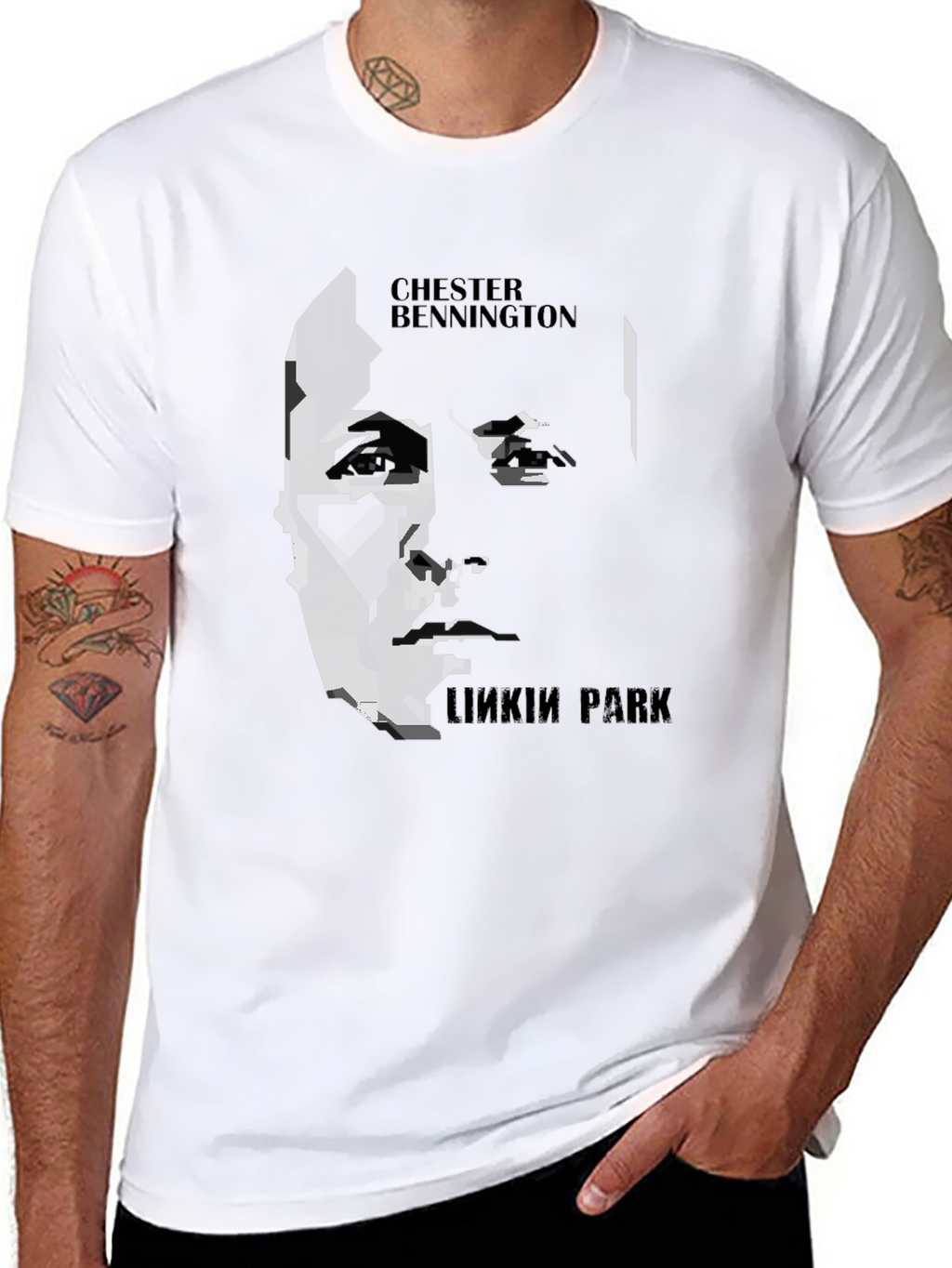 Chester Bennington Linkin Park Graphic T-Shirt