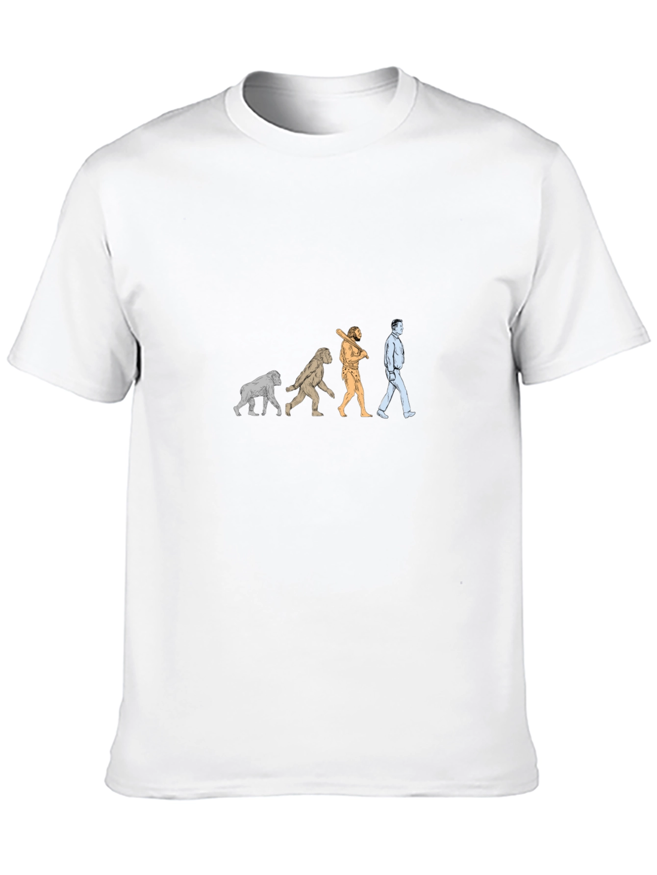 Evolution of Man T-Shirt - Novelty Graphic Tee
