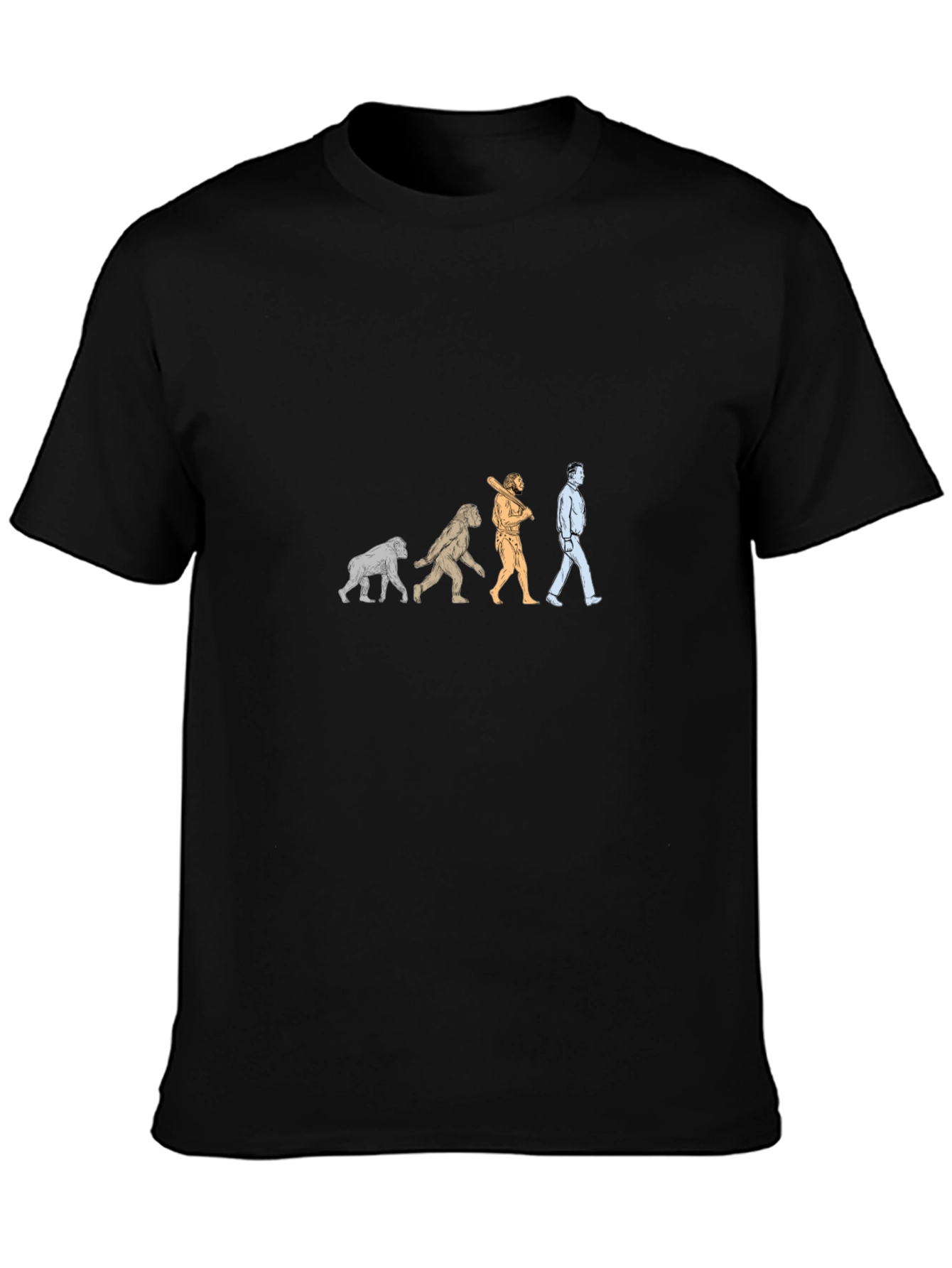Evolution of Man T-Shirt - Novelty Graphic Tee
