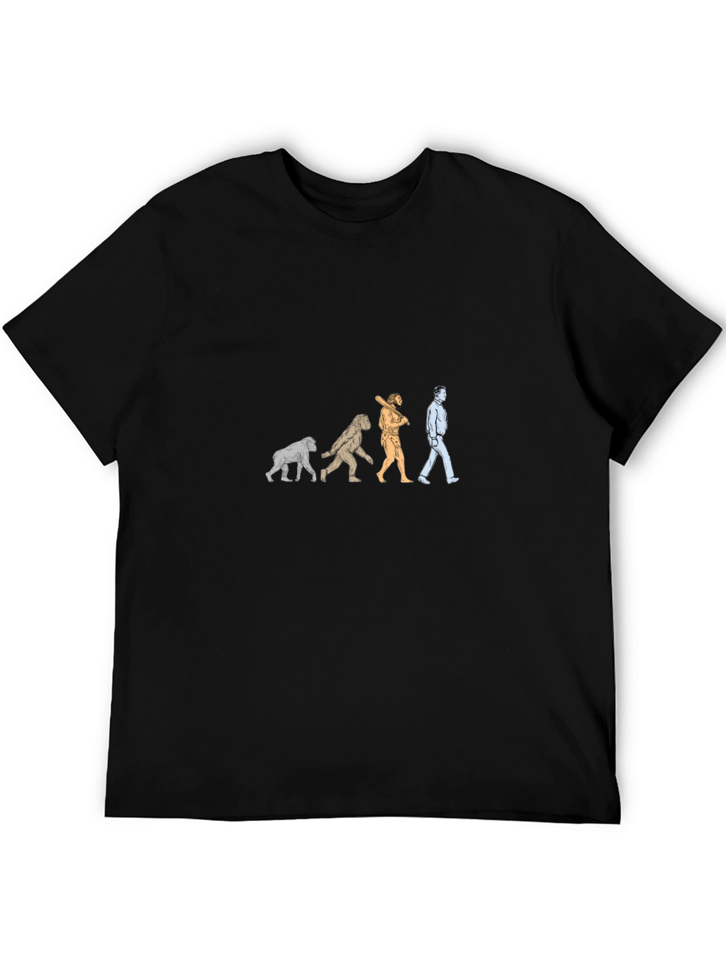 Evolution of Man T-Shirt - Novelty Graphic Tee