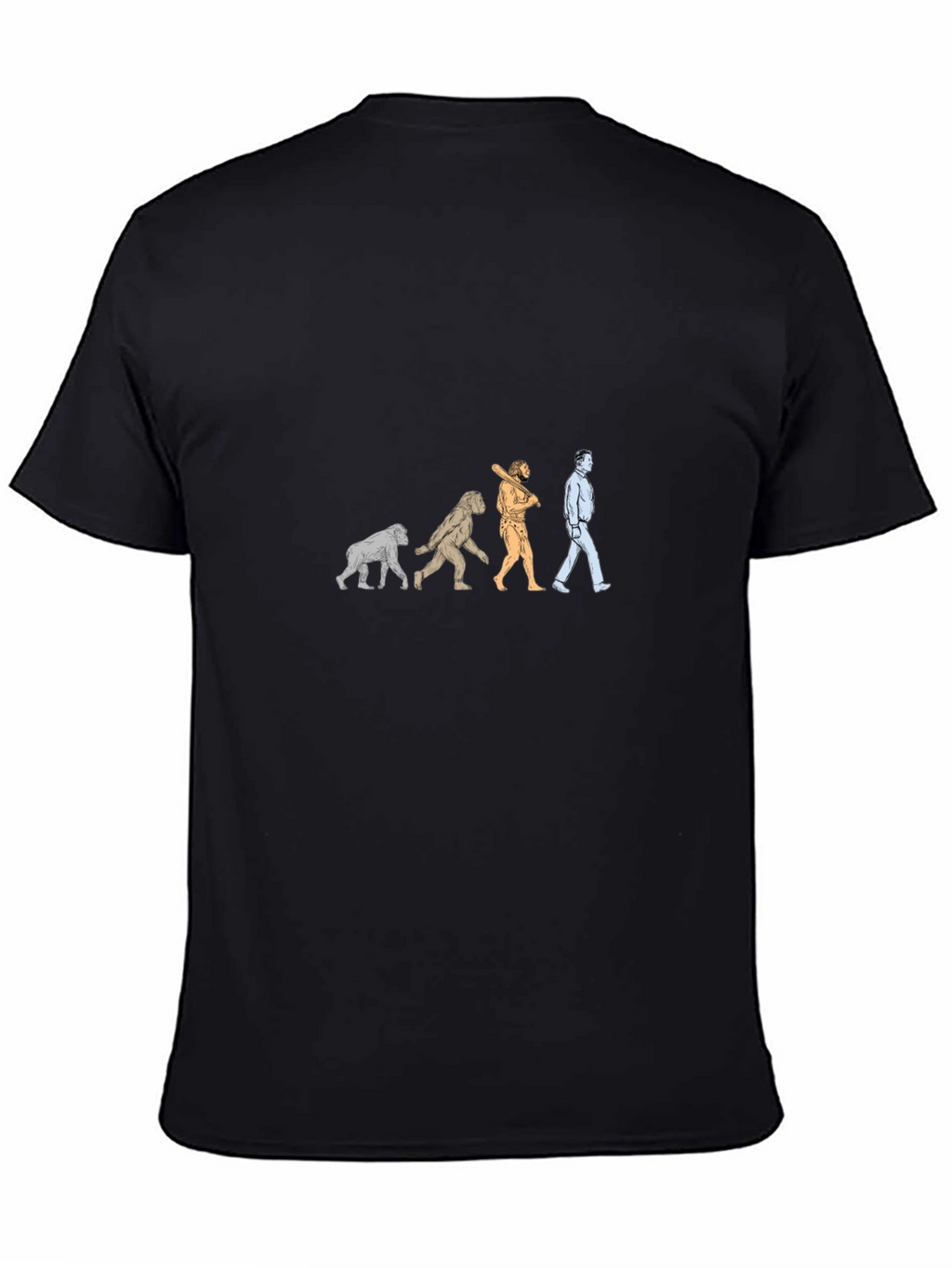Evolution of Man T-Shirt - Novelty Graphic Tee