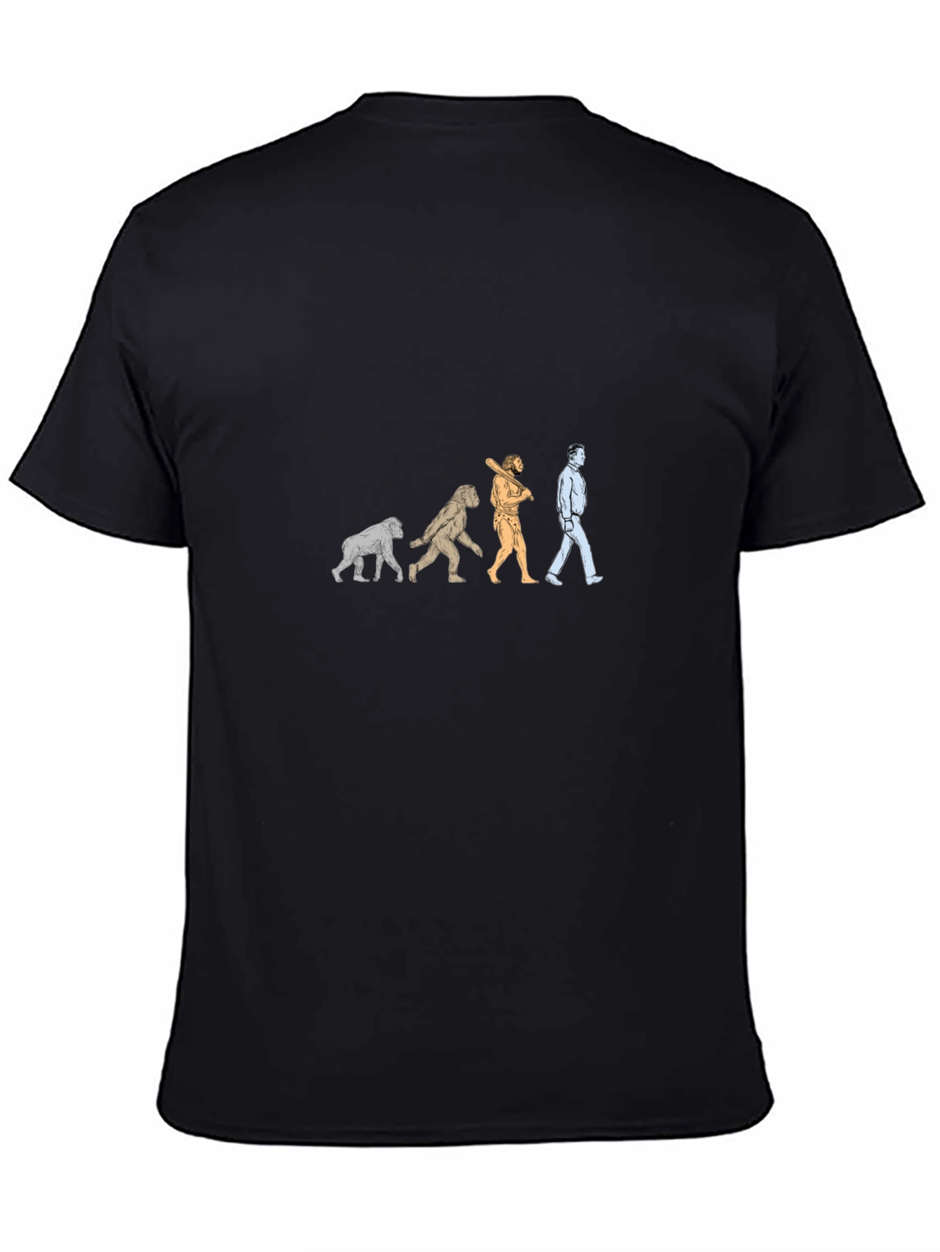 Evolution of Man T-Shirt - Novelty Graphic Tee