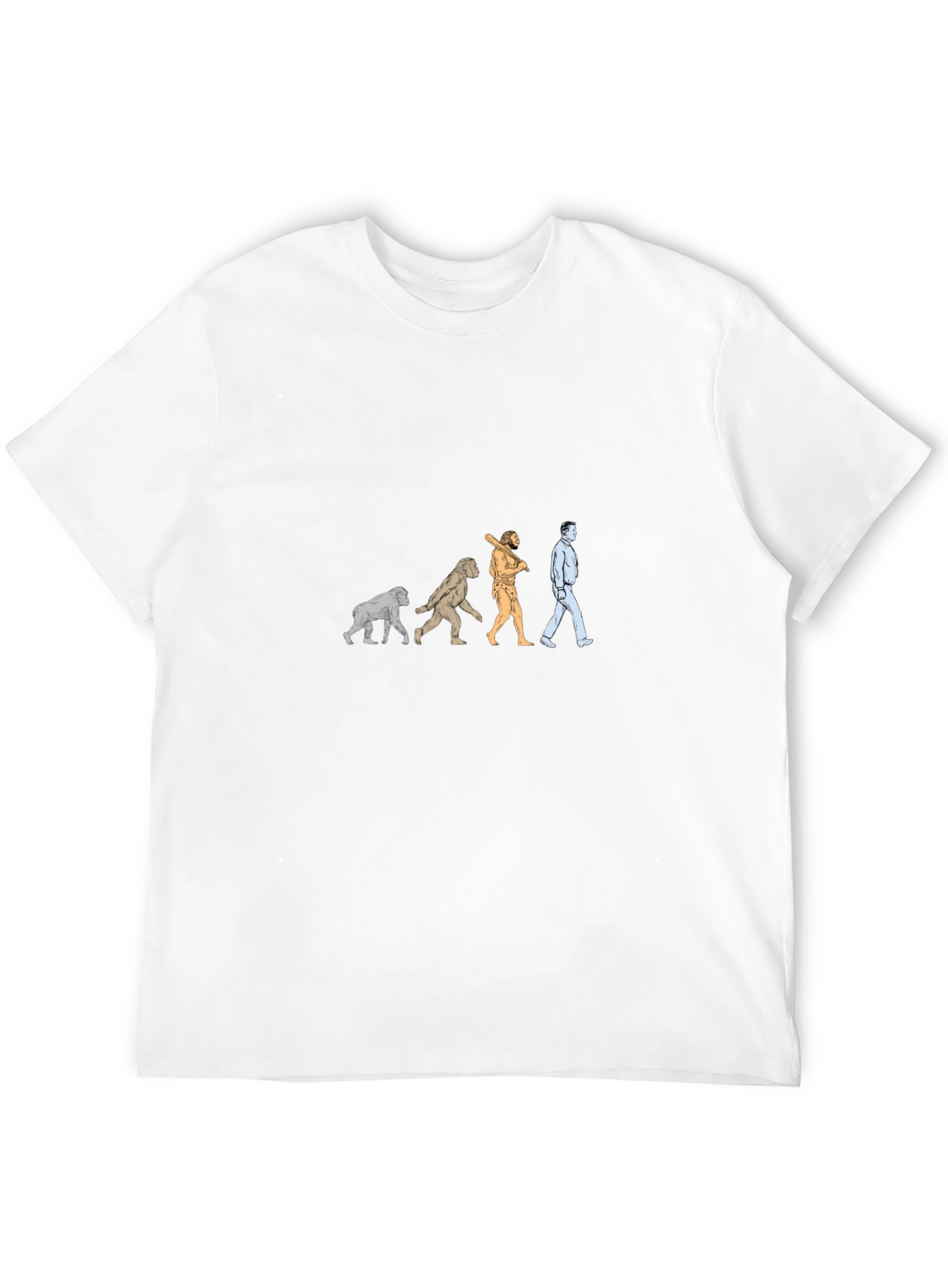 Evolution of Man T-Shirt - Novelty Graphic Tee