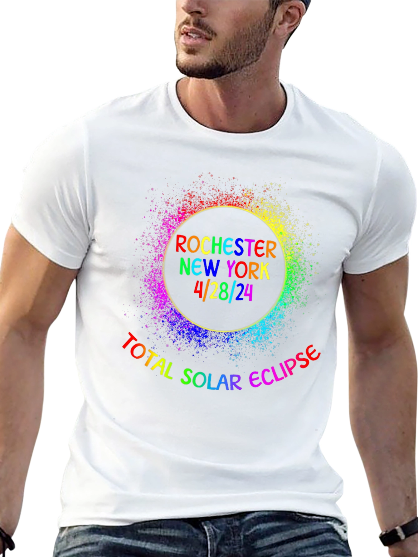 Rochester New York Total Solar Eclipse T-Shirt 4/28/24