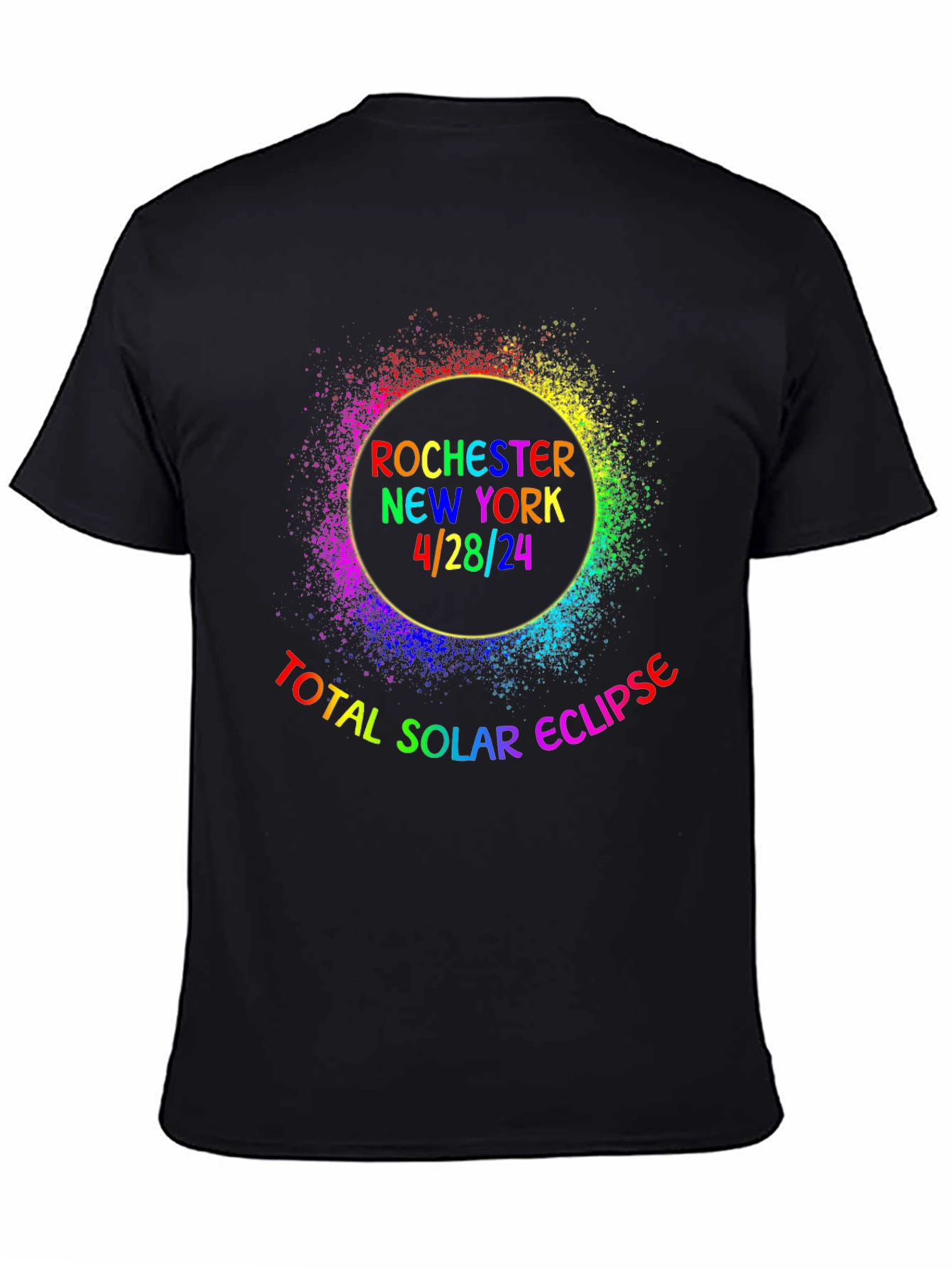 Rochester New York Total Solar Eclipse T-Shirt 4/28/24