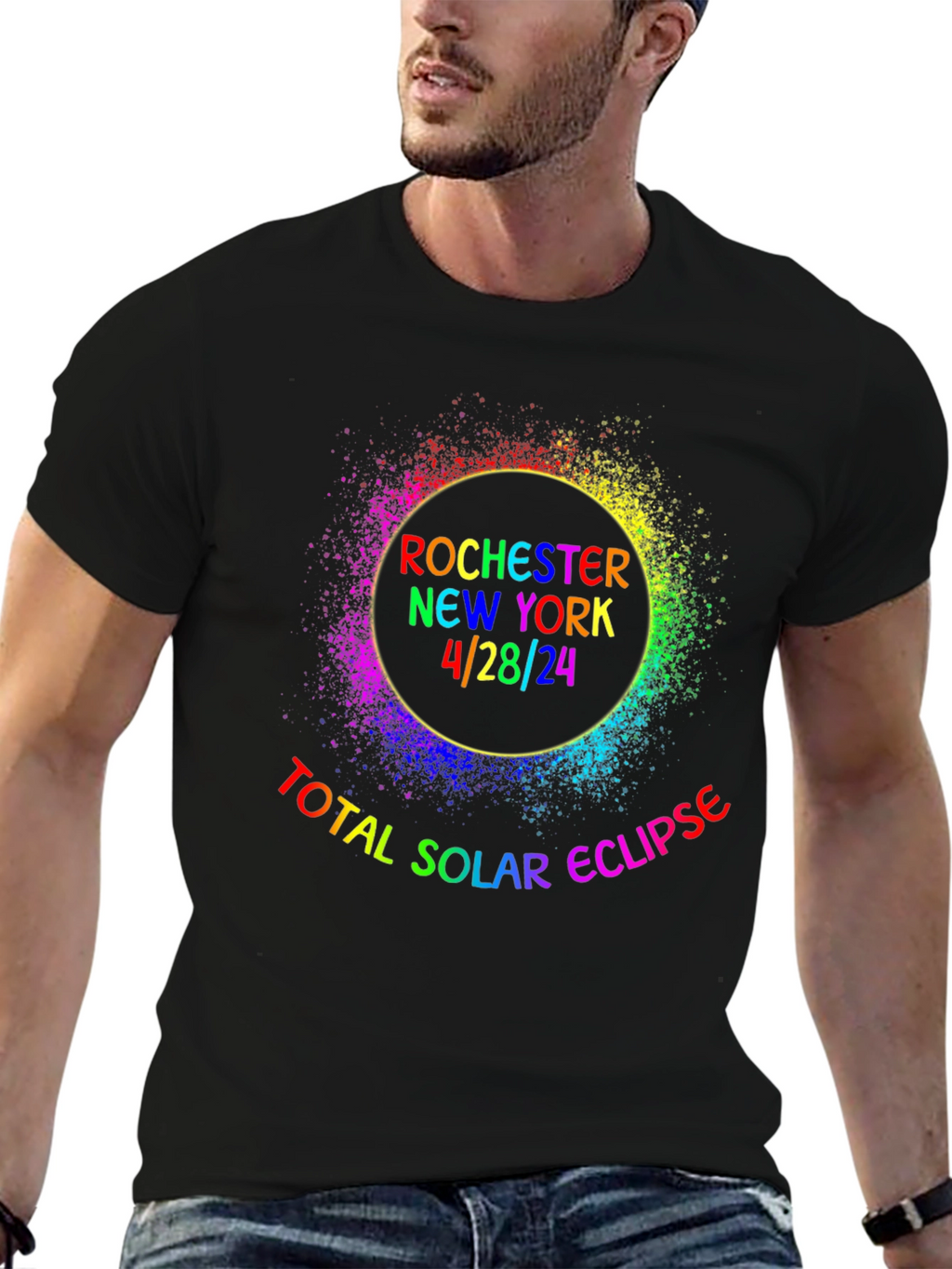 Rochester New York Total Solar Eclipse T-Shirt 4/28/24