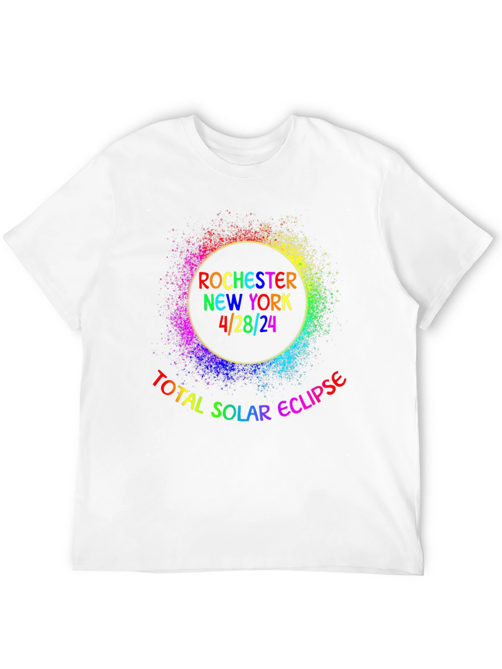 Rochester New York Total Solar Eclipse T-Shirt 4/28/24