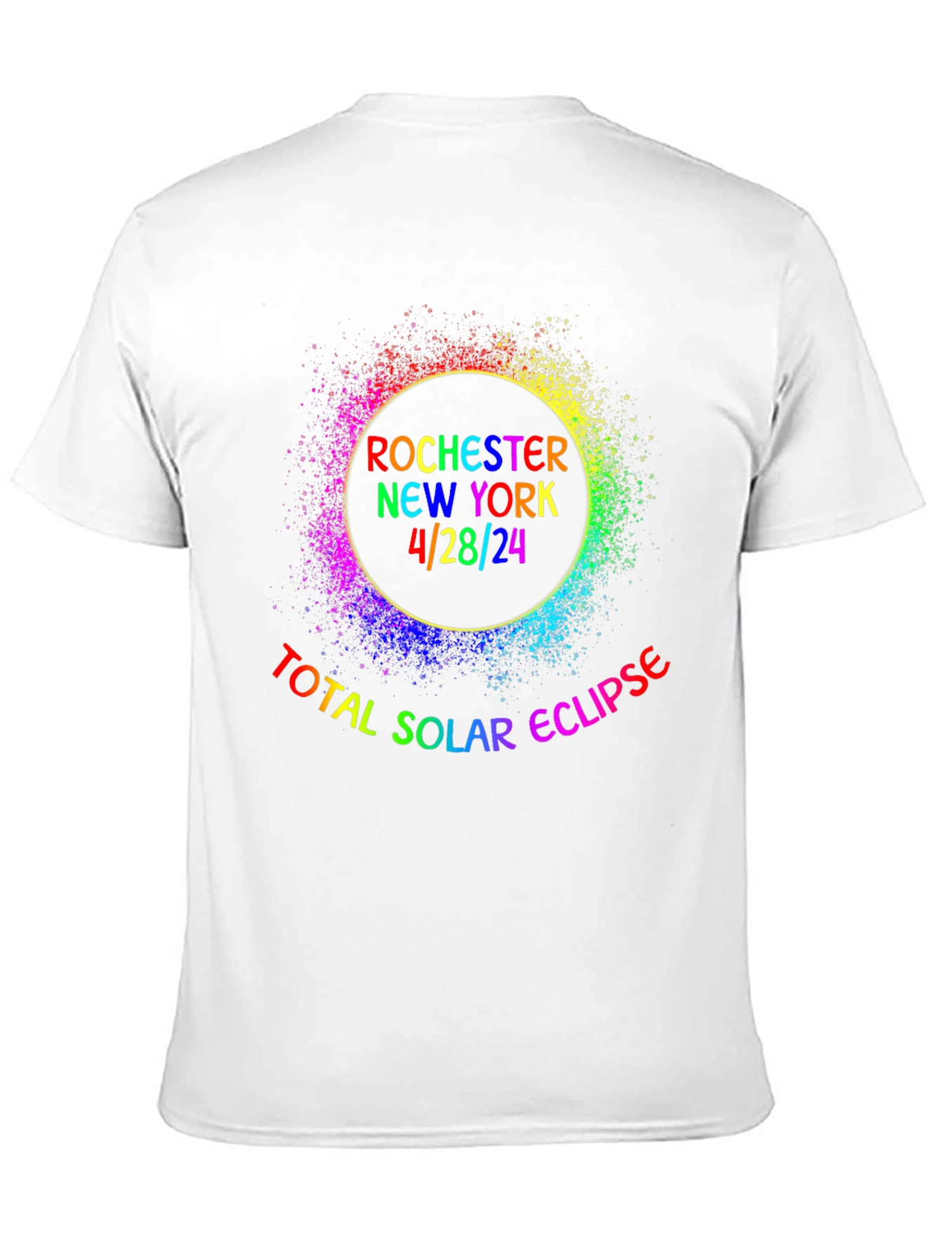 Rochester New York Total Solar Eclipse T-Shirt 4/28/24