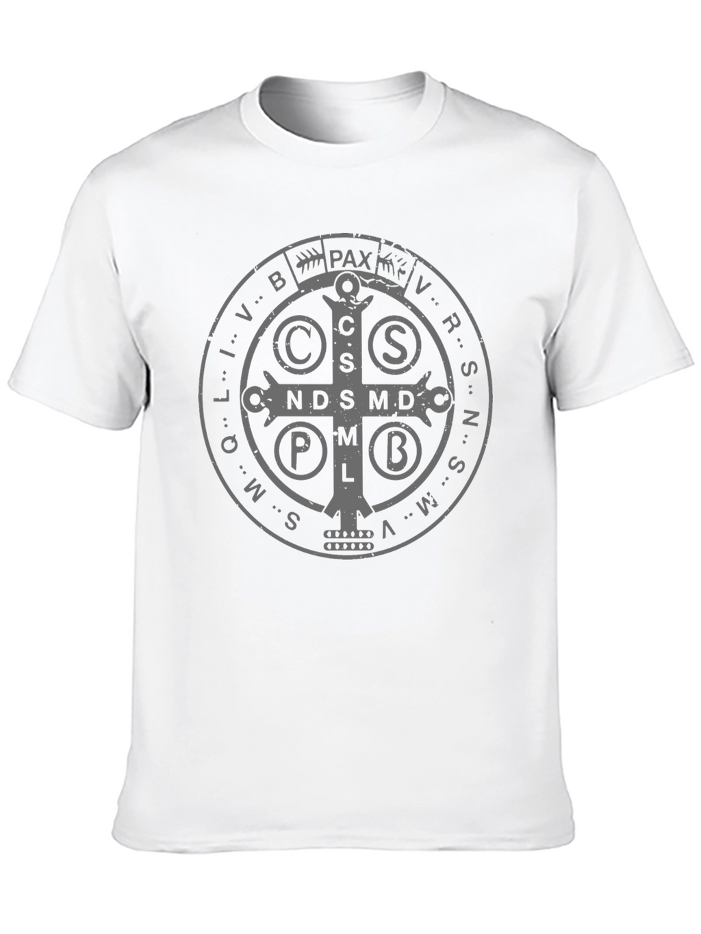 Benedictine Cross Black T-Shirt