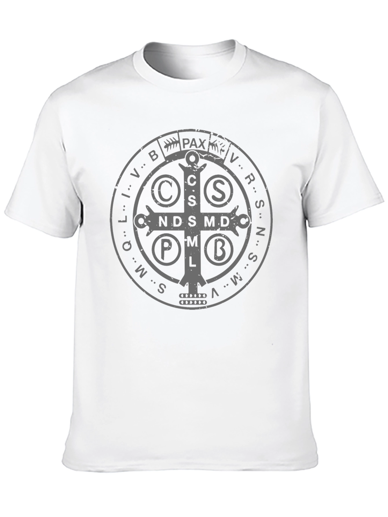 Benedictine Cross Black T-Shirt