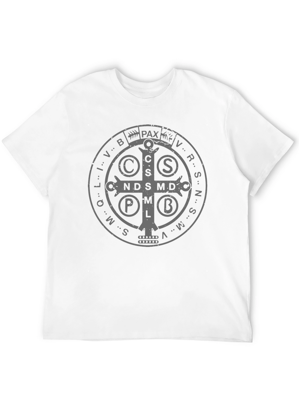 Benedictine Cross Black T-Shirt