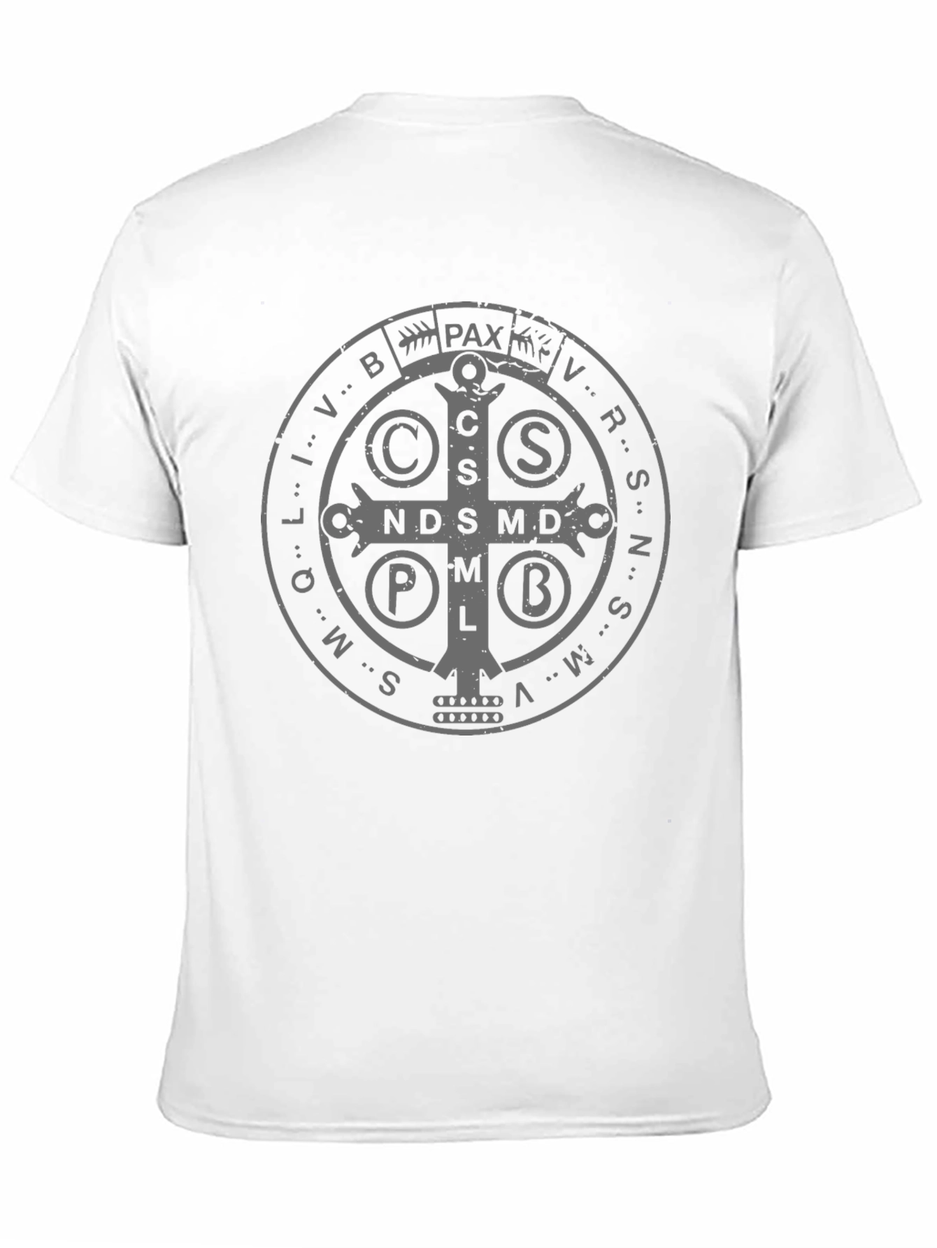 Benedictine Cross Black T-Shirt