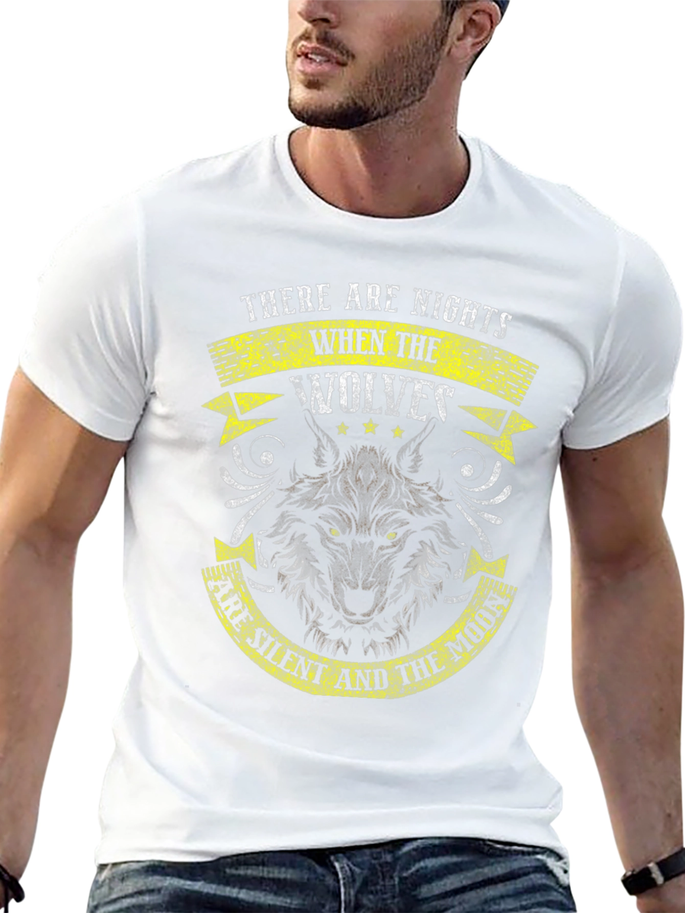 Wolves Silent Moon T-Shirt