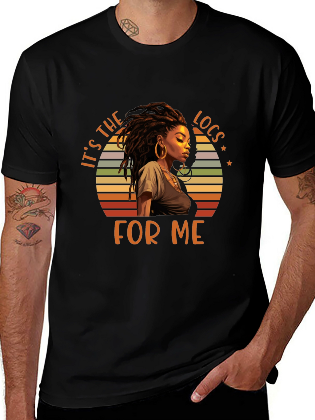 Its The Locs For Me Graphic Tee