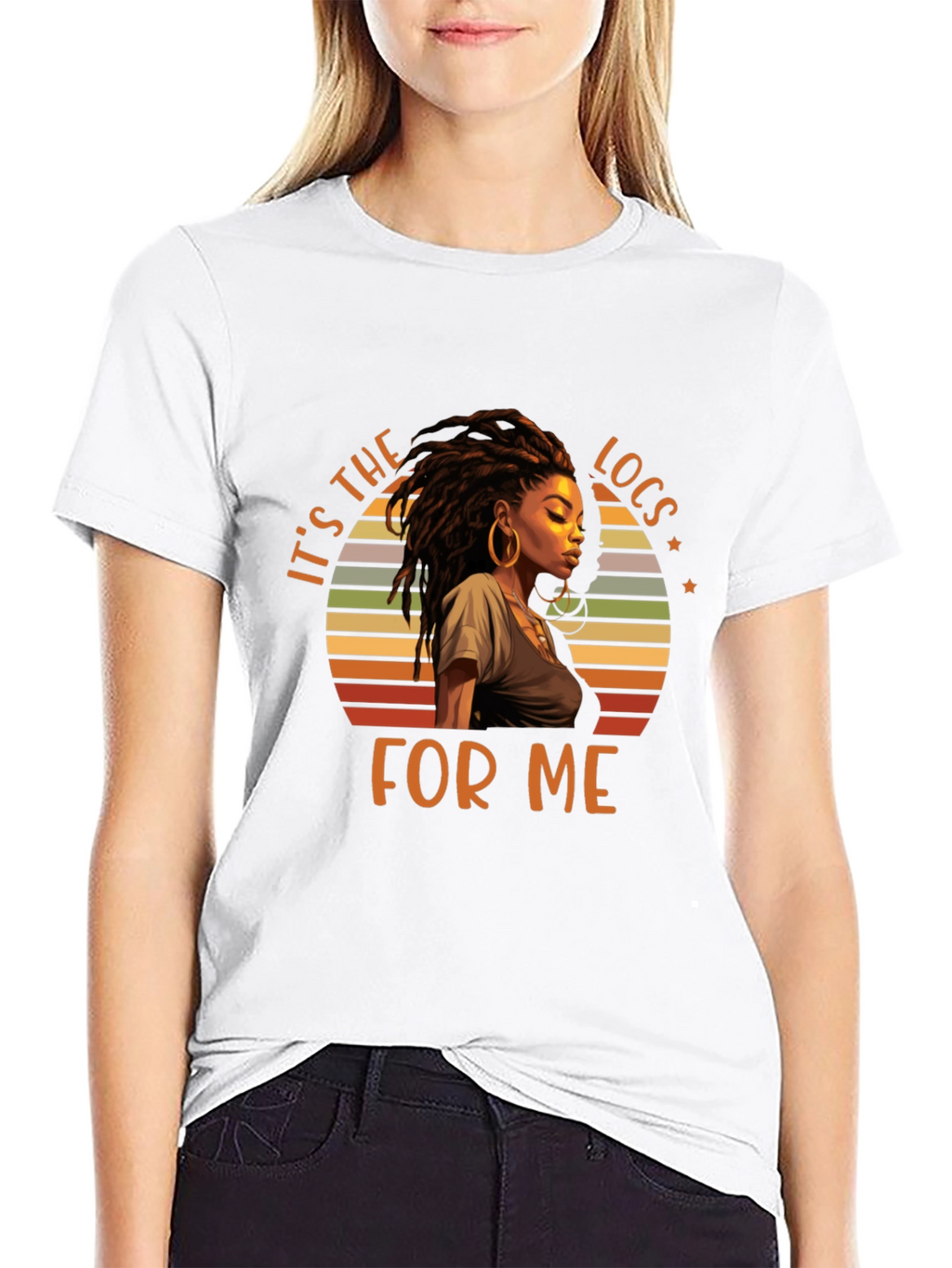 Its The Locs For Me Graphic Tee