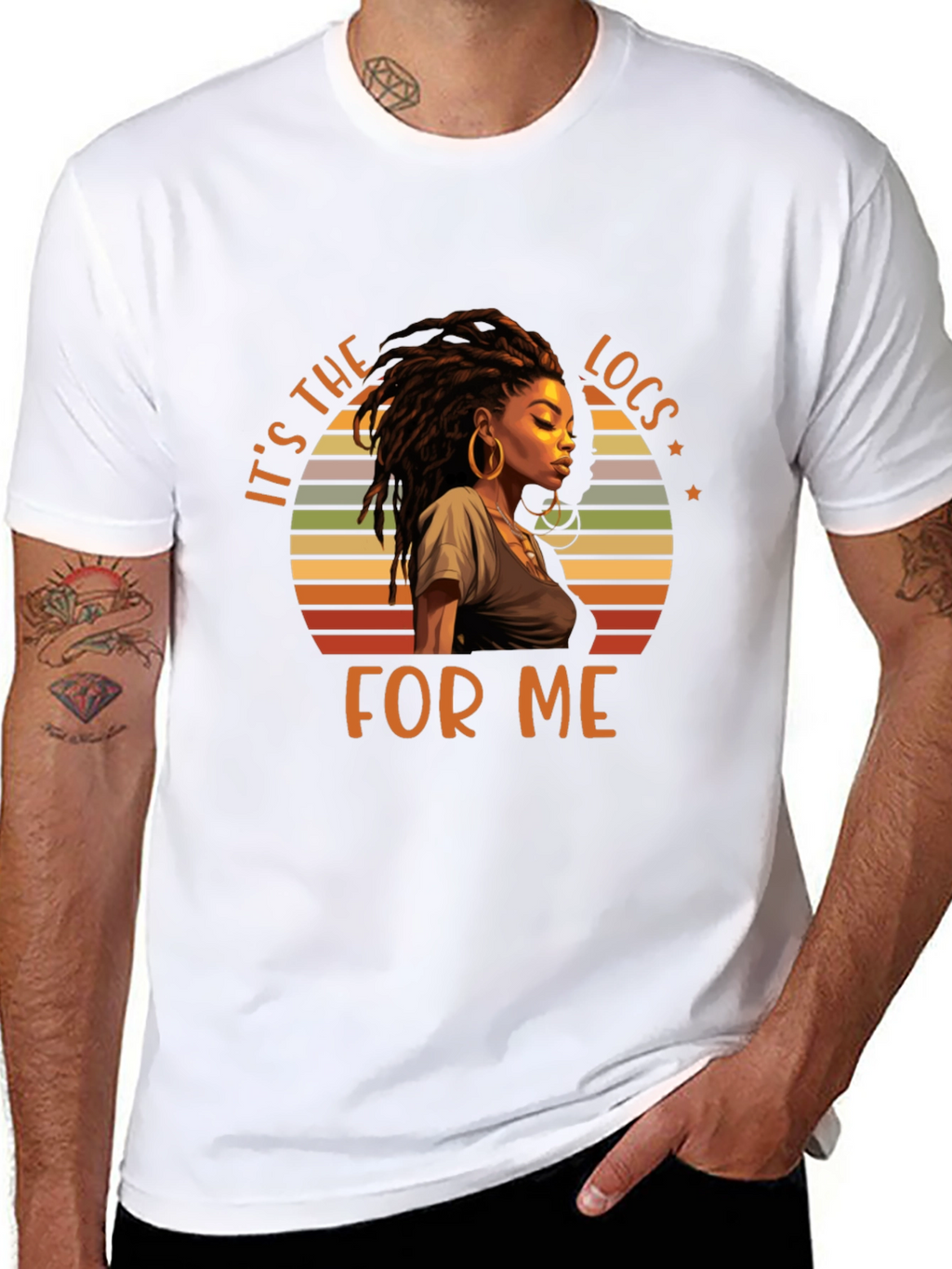 Its The Locs For Me Graphic Tee