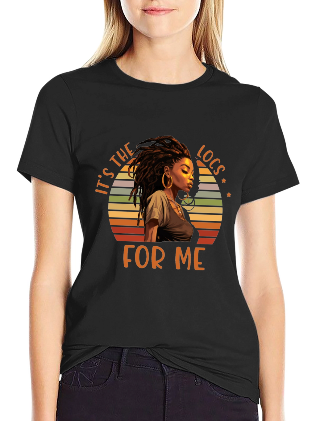 Its The Locs For Me Graphic Tee