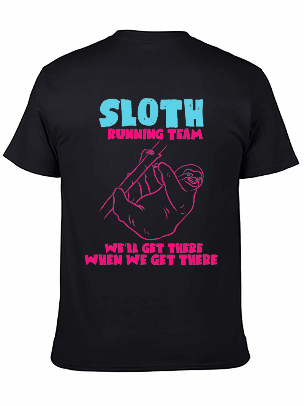 Sloth Running Team Graphic Tee