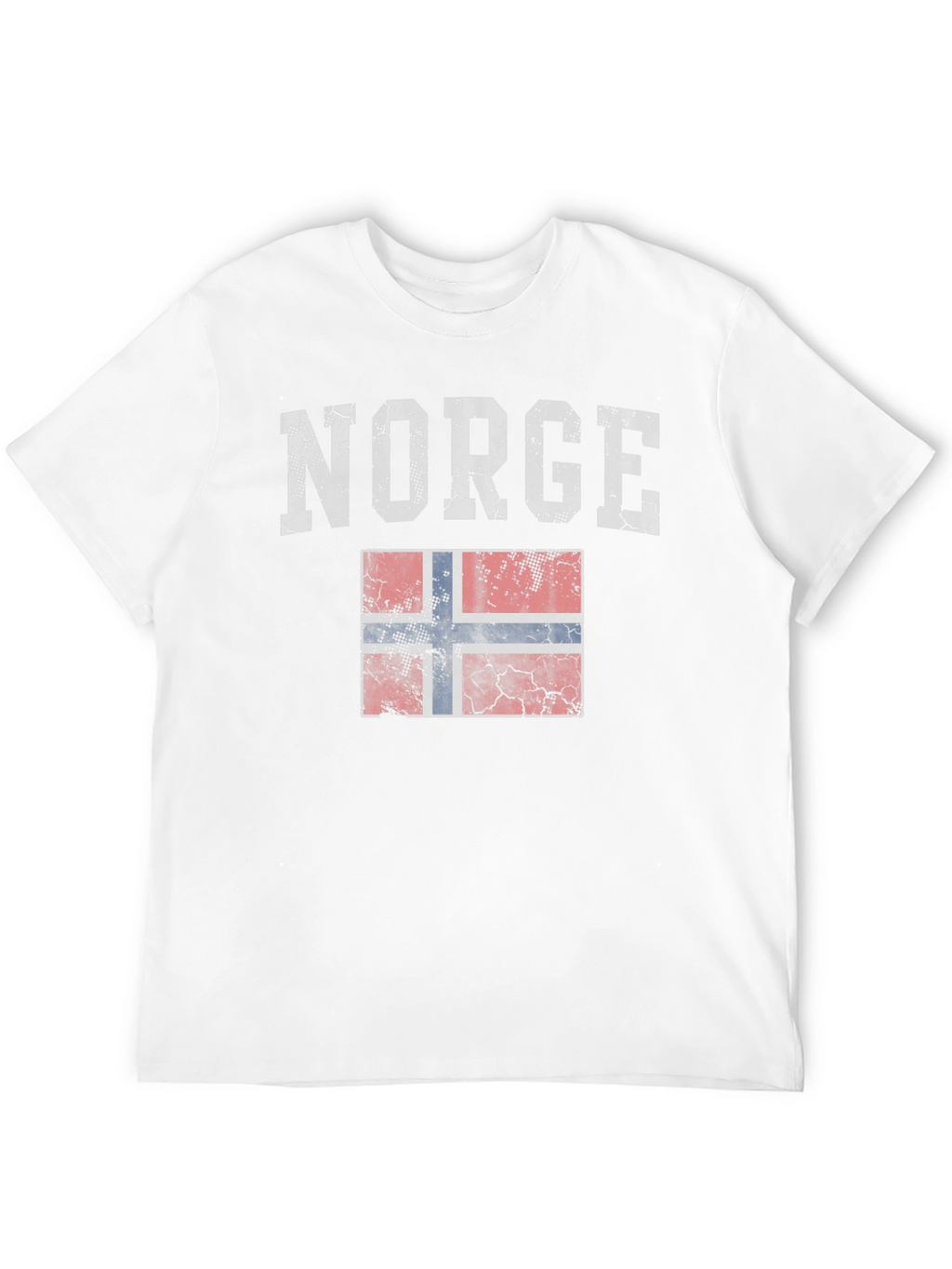 Norway Flag T-Shirt - Distressed Norge Tee