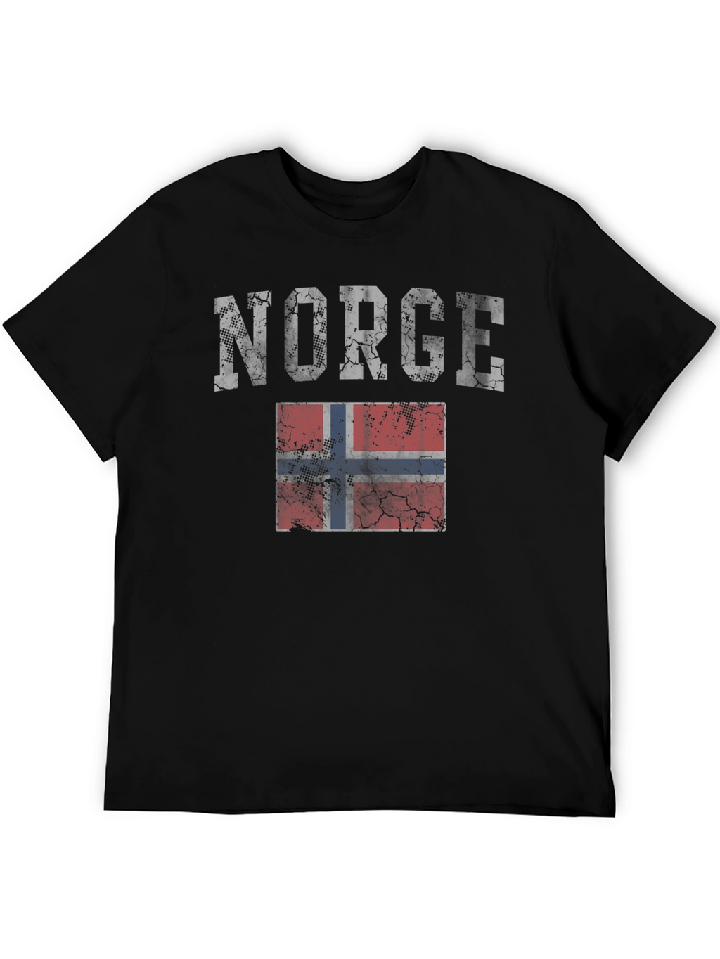Norway Flag T-Shirt - Distressed Norge Tee