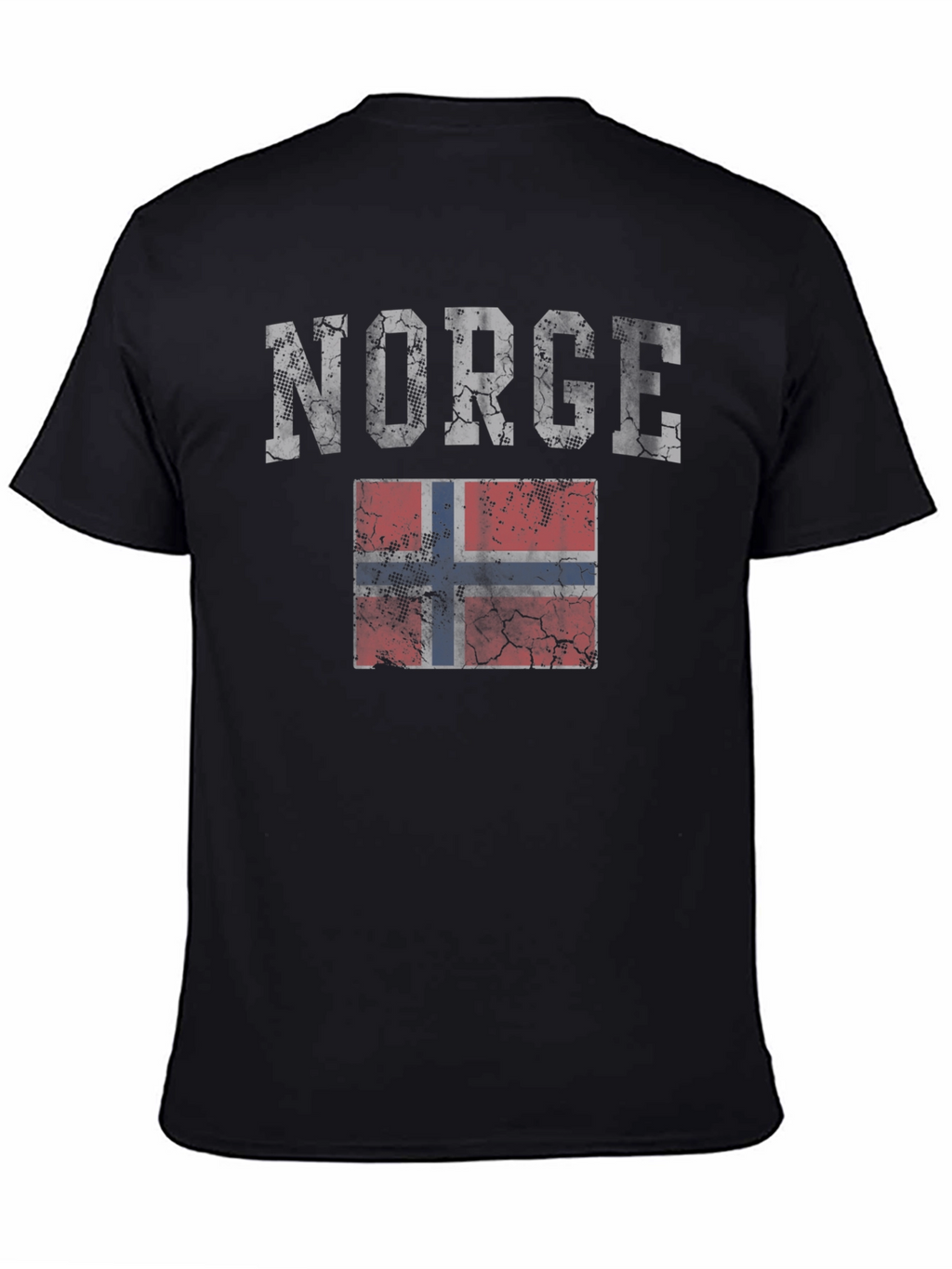 Norway Flag T-Shirt - Distressed Norge Tee