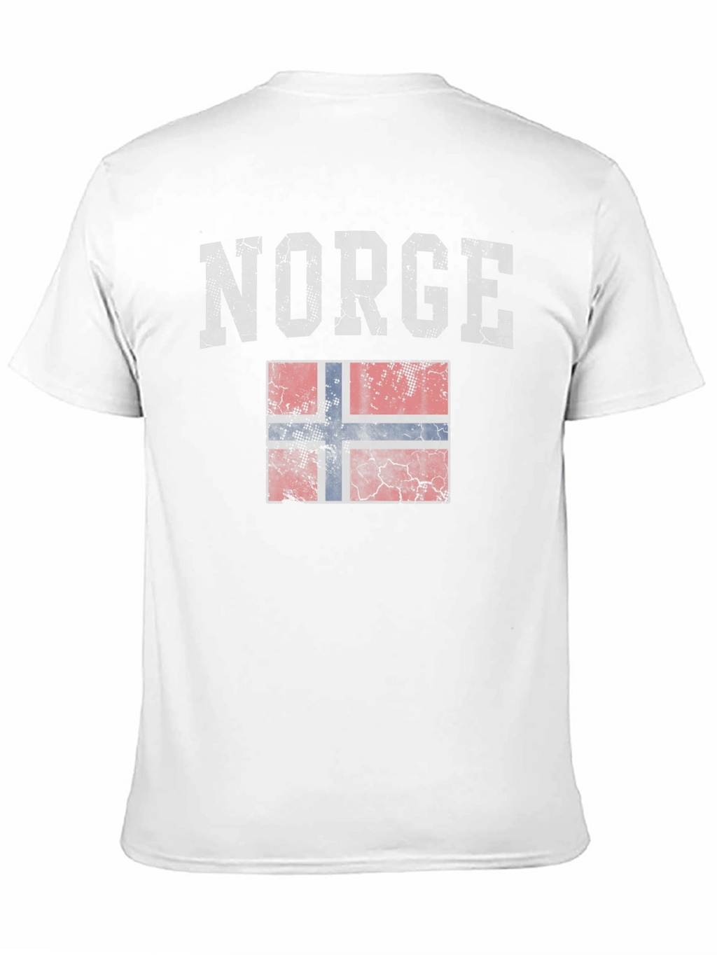 Norway Flag T-Shirt - Distressed Norge Tee