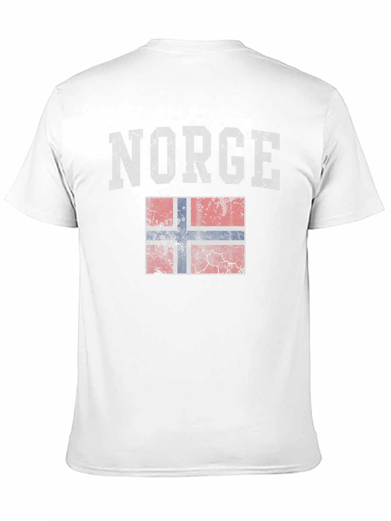 Norway Flag T-Shirt - Distressed Norge Tee