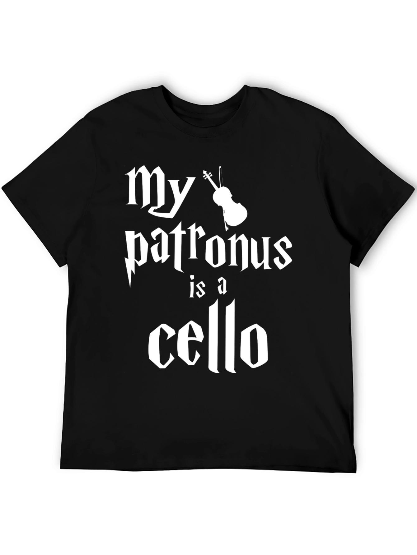 My Patronus is a Cello T-Shirt - Music Lover Tee
