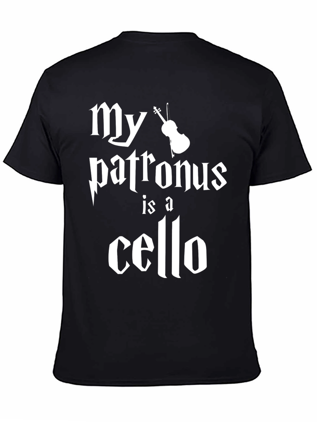My Patronus is a Cello T-Shirt - Music Lover Tee