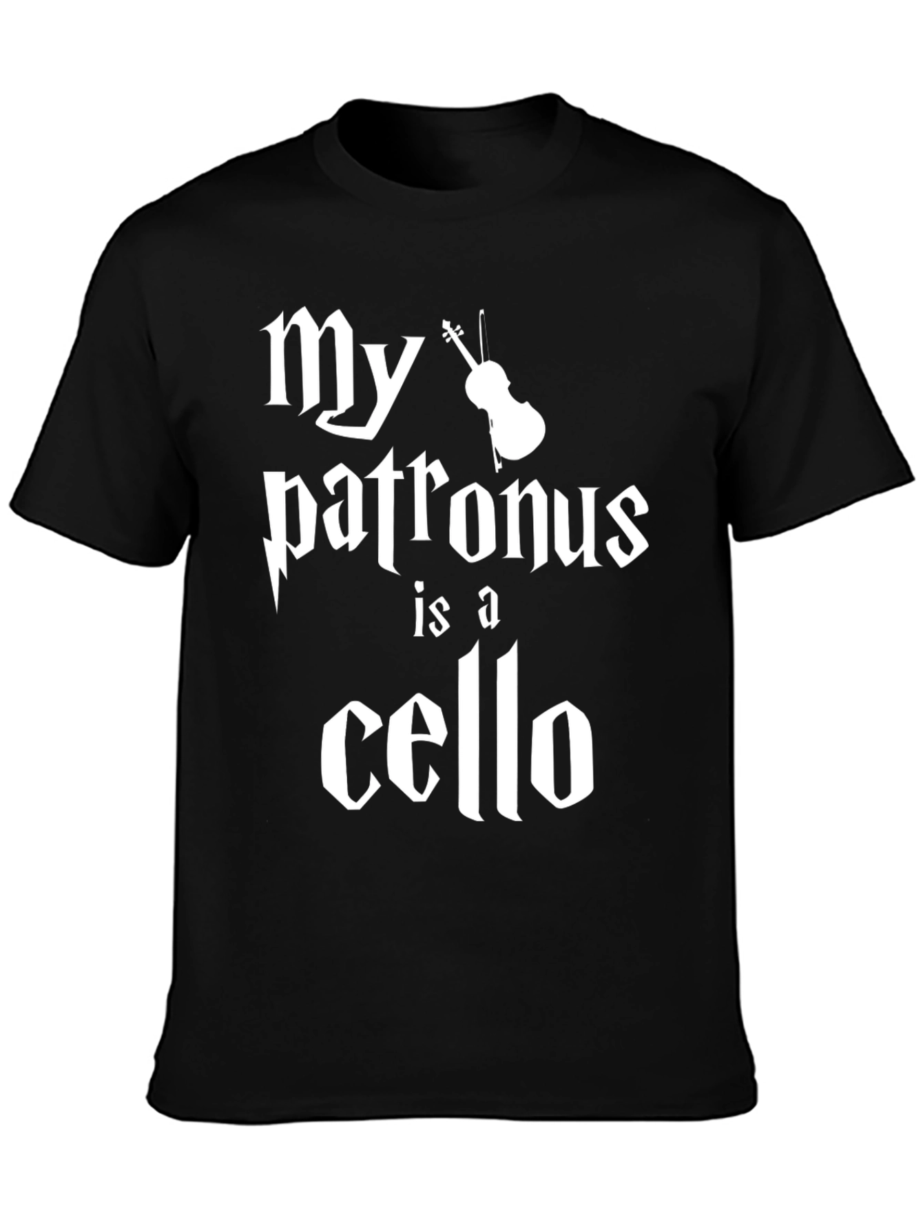 My Patronus is a Cello T-Shirt - Music Lover Tee