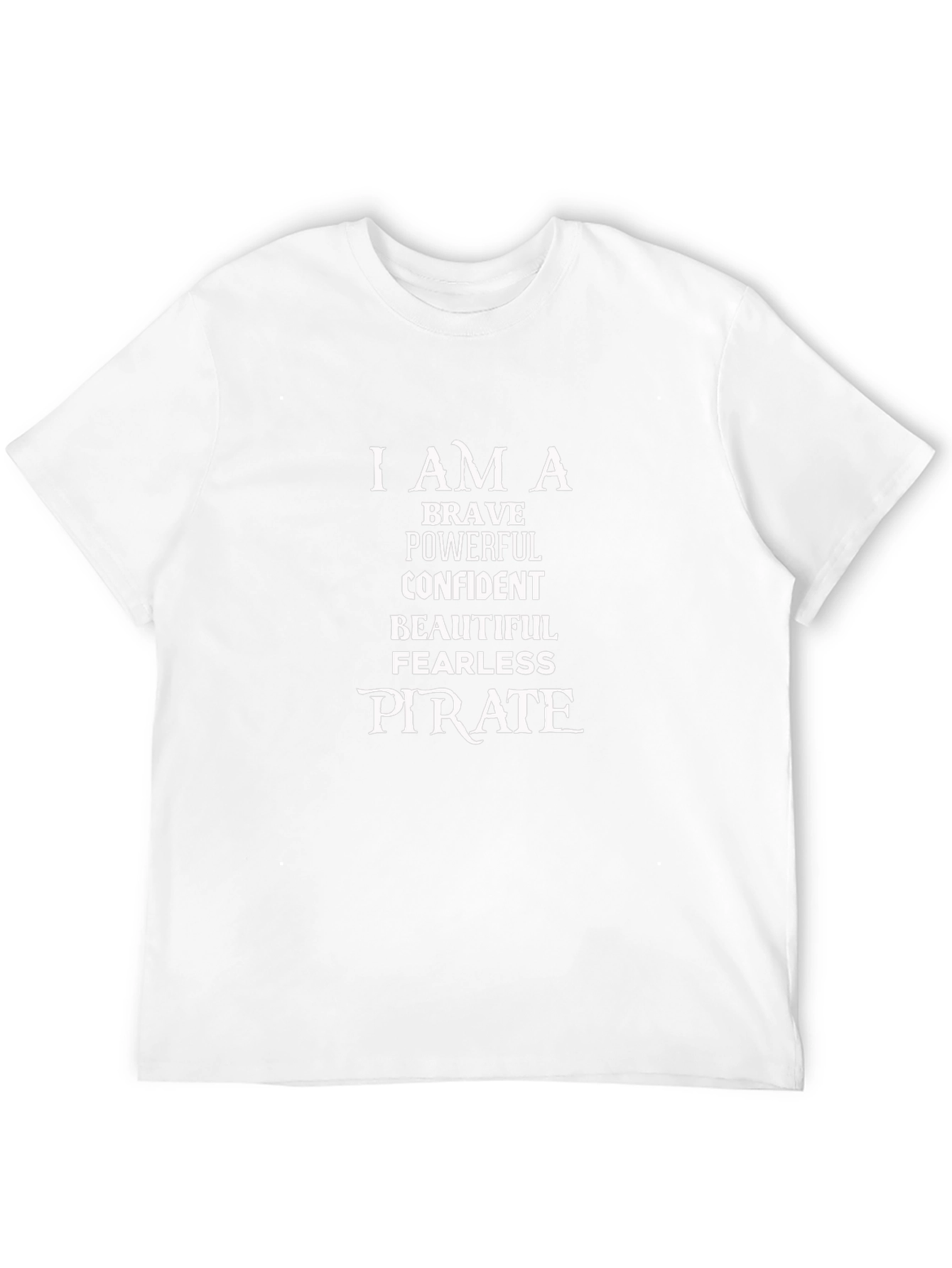 Brave Powerful Pirate Graphic Tee