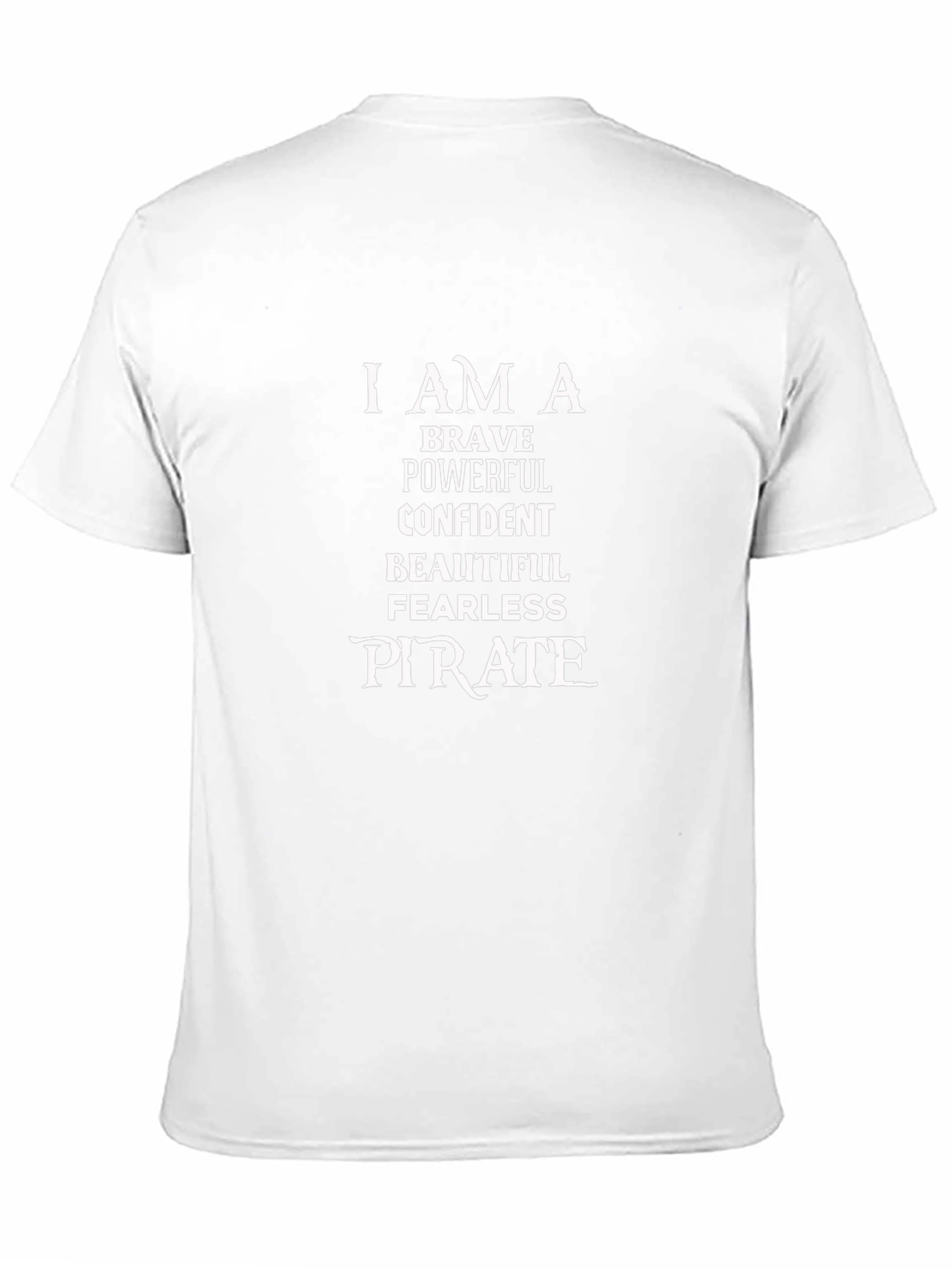 Brave Powerful Pirate Graphic Tee