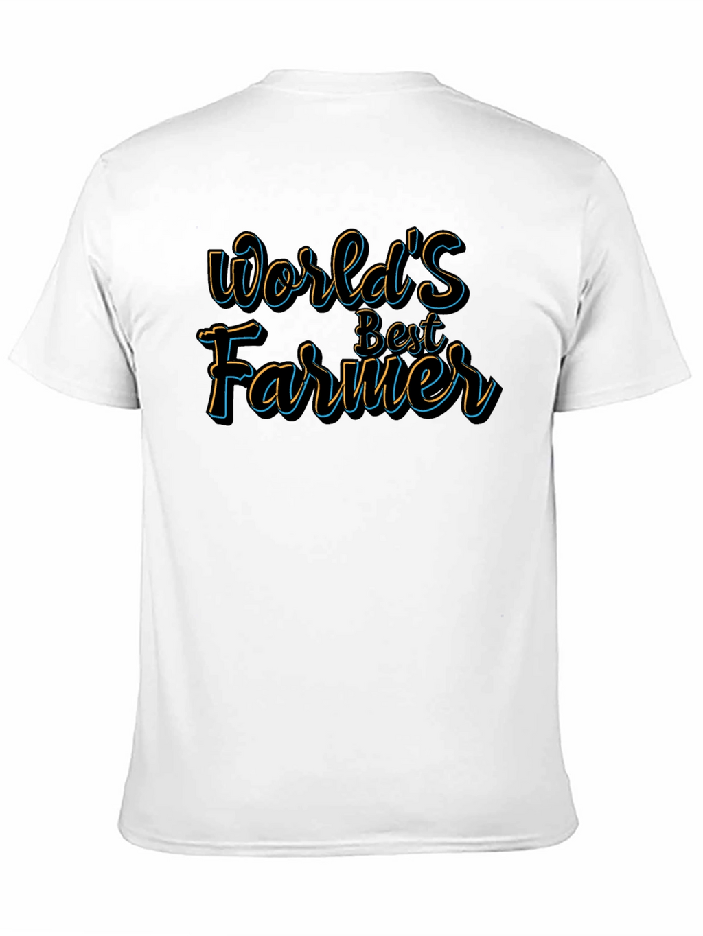 Worlds Best Farmer T-Shirt - Black