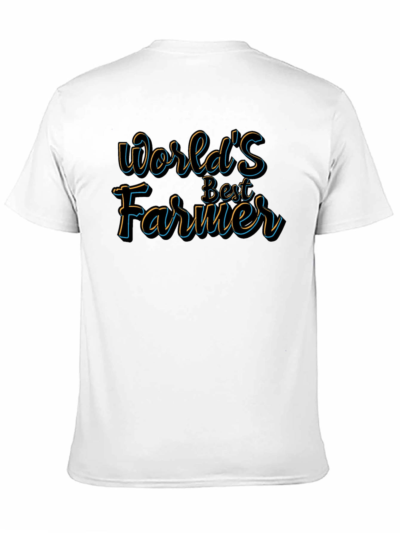 Worlds Best Farmer T-Shirt - Black