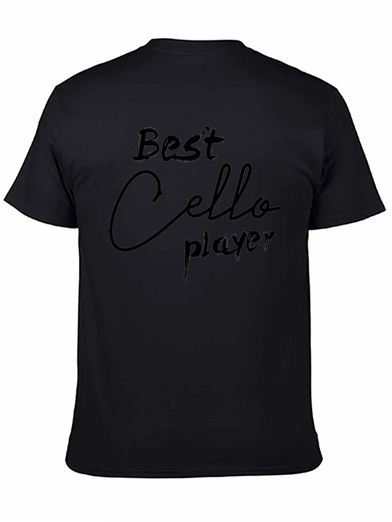 Best Cello Player Graphic Tee - Black